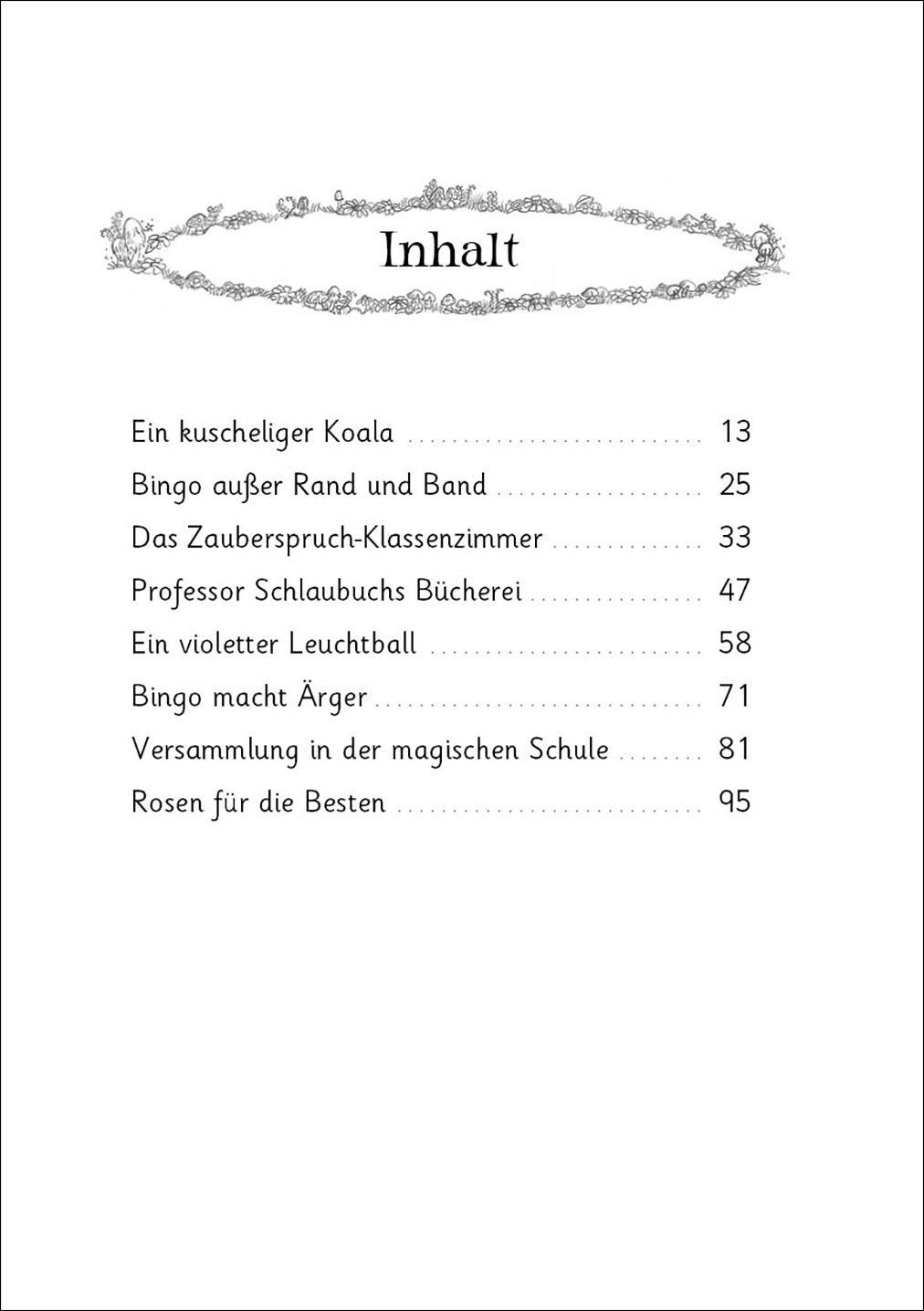 Beispielinhalt (Bild) Die magischen Tierfreunde (Band 17) - Kiki Koala und die magische Schule