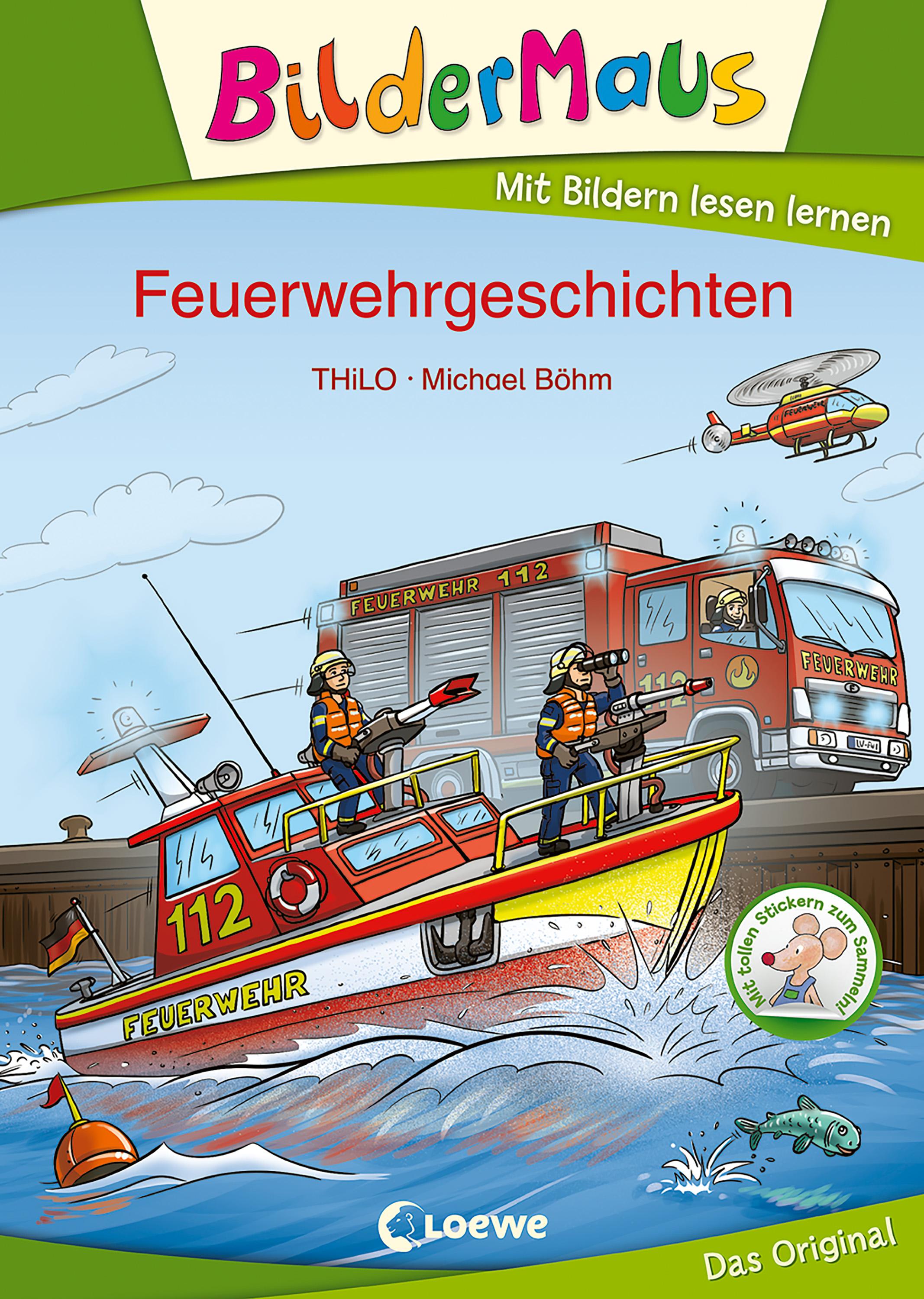 Vorderes Coverbild Bildermaus - Feuerwehrgeschichten