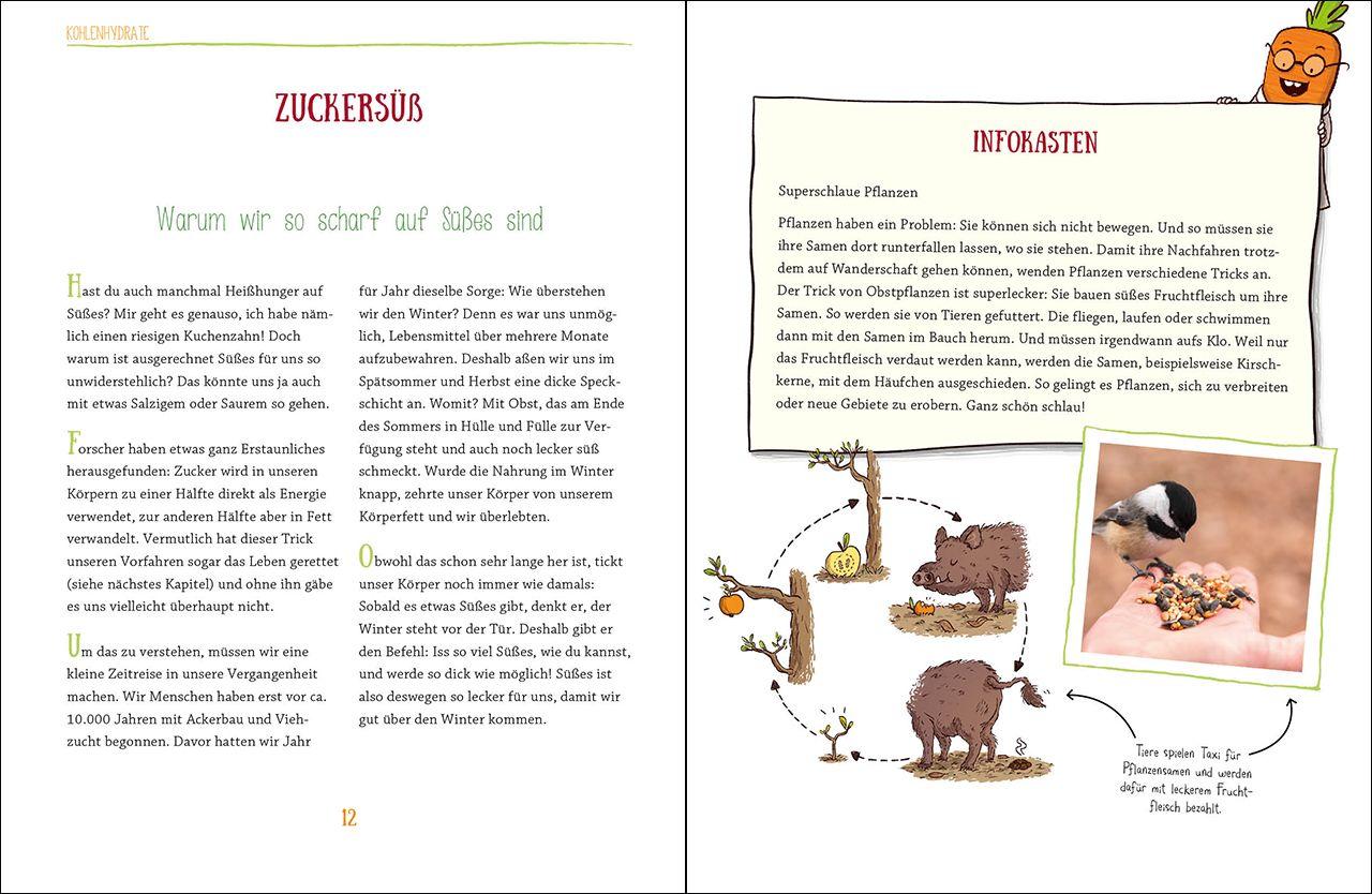 Beispielinhalt (Bild) So ernähren wir uns richtig - Das Einmaleins des Essens