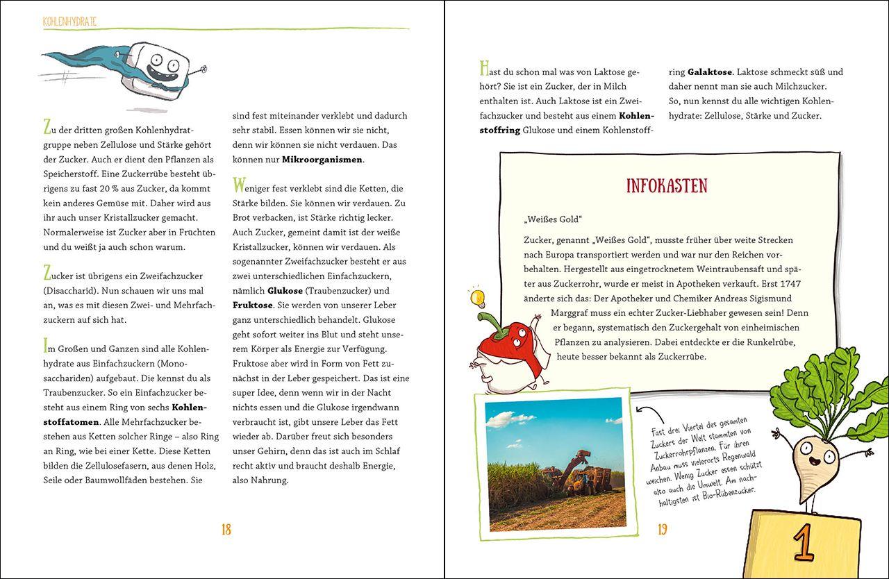 Beispielinhalt (Bild) So ernähren wir uns richtig - Das Einmaleins des Essens