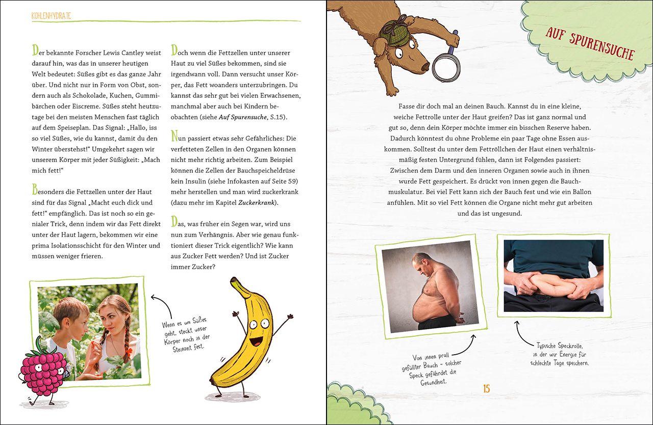 Beispielinhalt (Bild) So ernähren wir uns richtig - Das Einmaleins des Essens