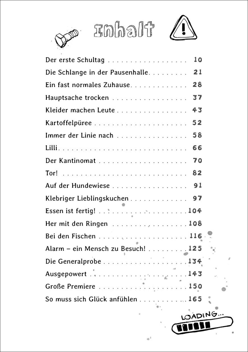 Beispielinhalt (Bild) Andro, streng geheim! (Band 1) - Fehlermeldung: Schule