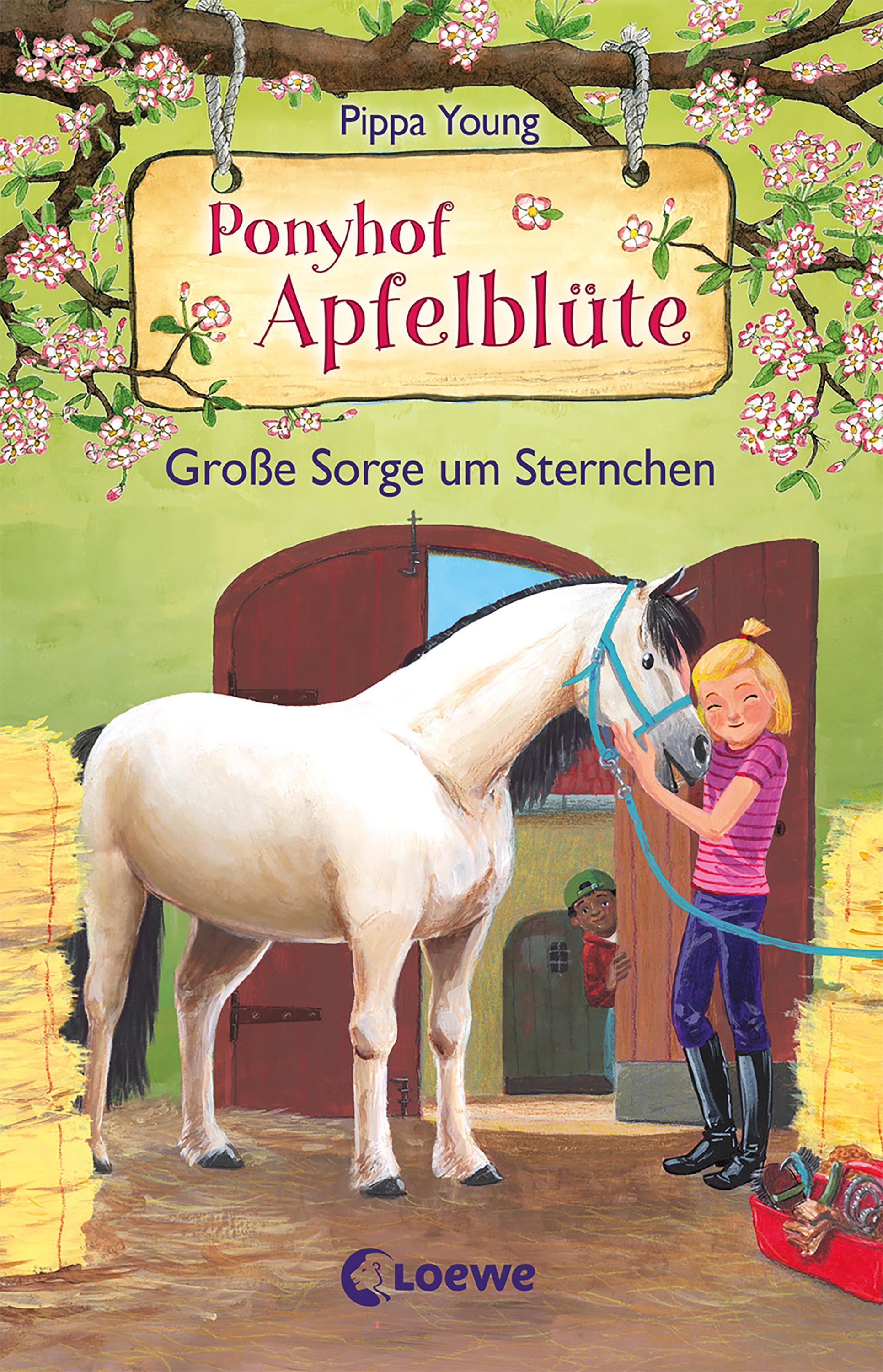 Vorderes Coverbild Ponyhof Apfelblüte (Band 18) - Große Sorge um Sternchen