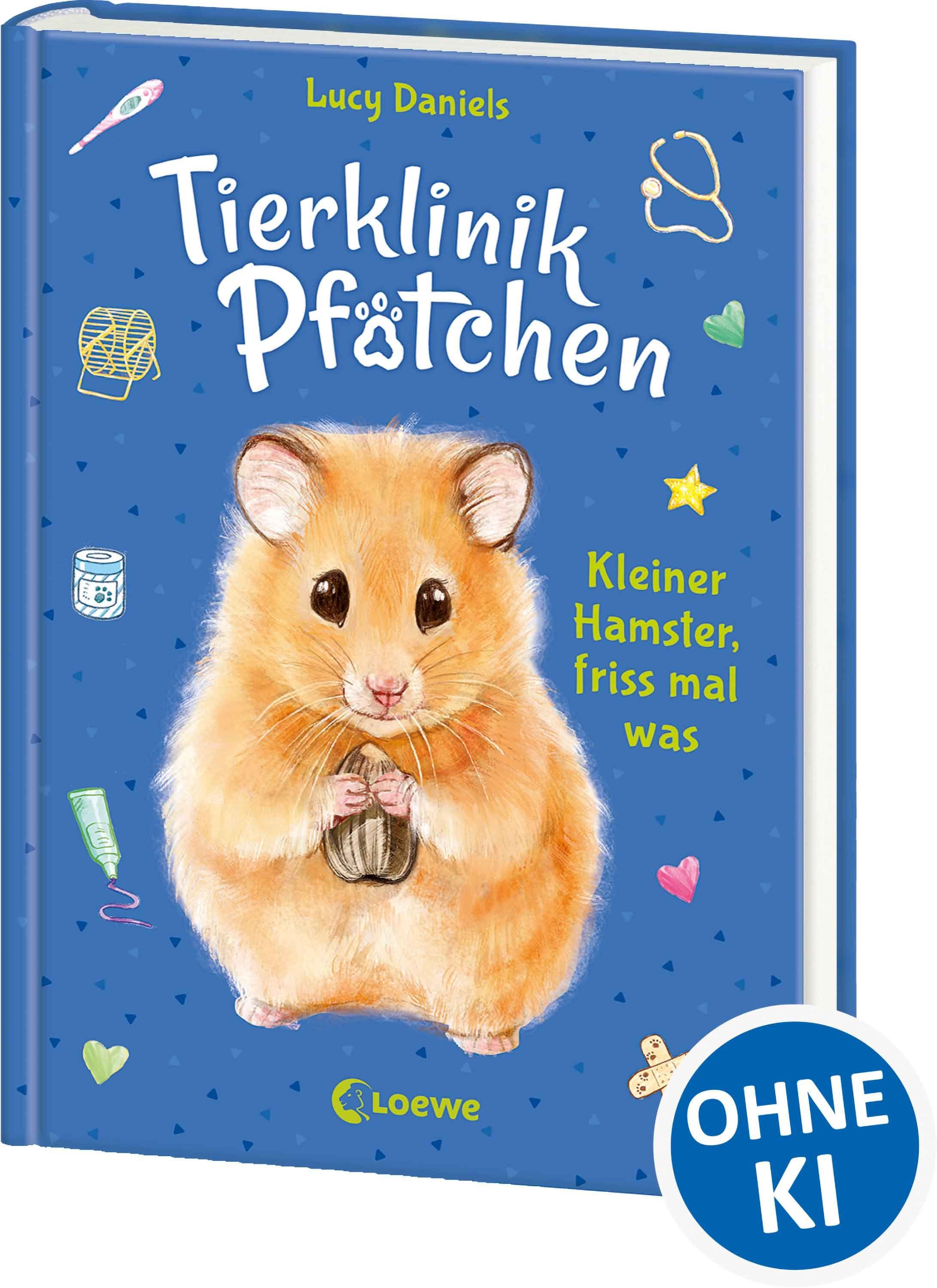Vorderes Coverbild Tierklinik Pfötchen (Band 6) - Kleiner Hamster, friss mal was