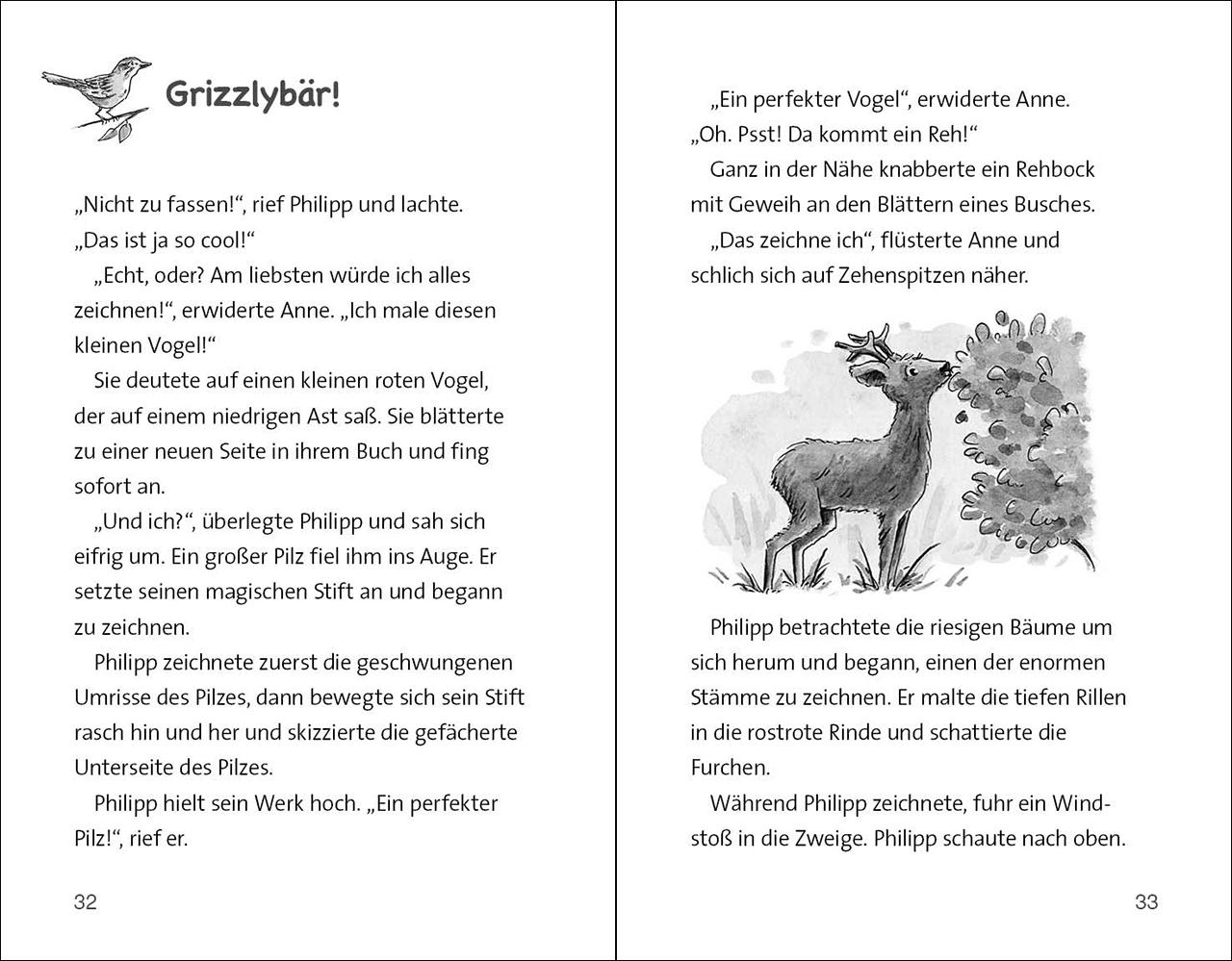 Beispielinhalt (Bild) Das magische Baumhaus (Band 59) - Rettungsmission im Naturpark
