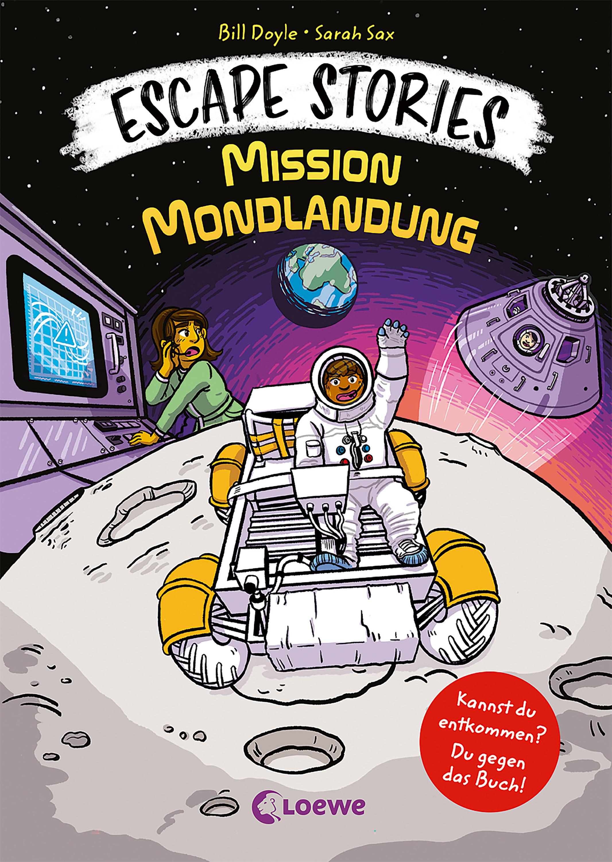 Vorderes Coverbild Escape Stories - Mission Mondlandung