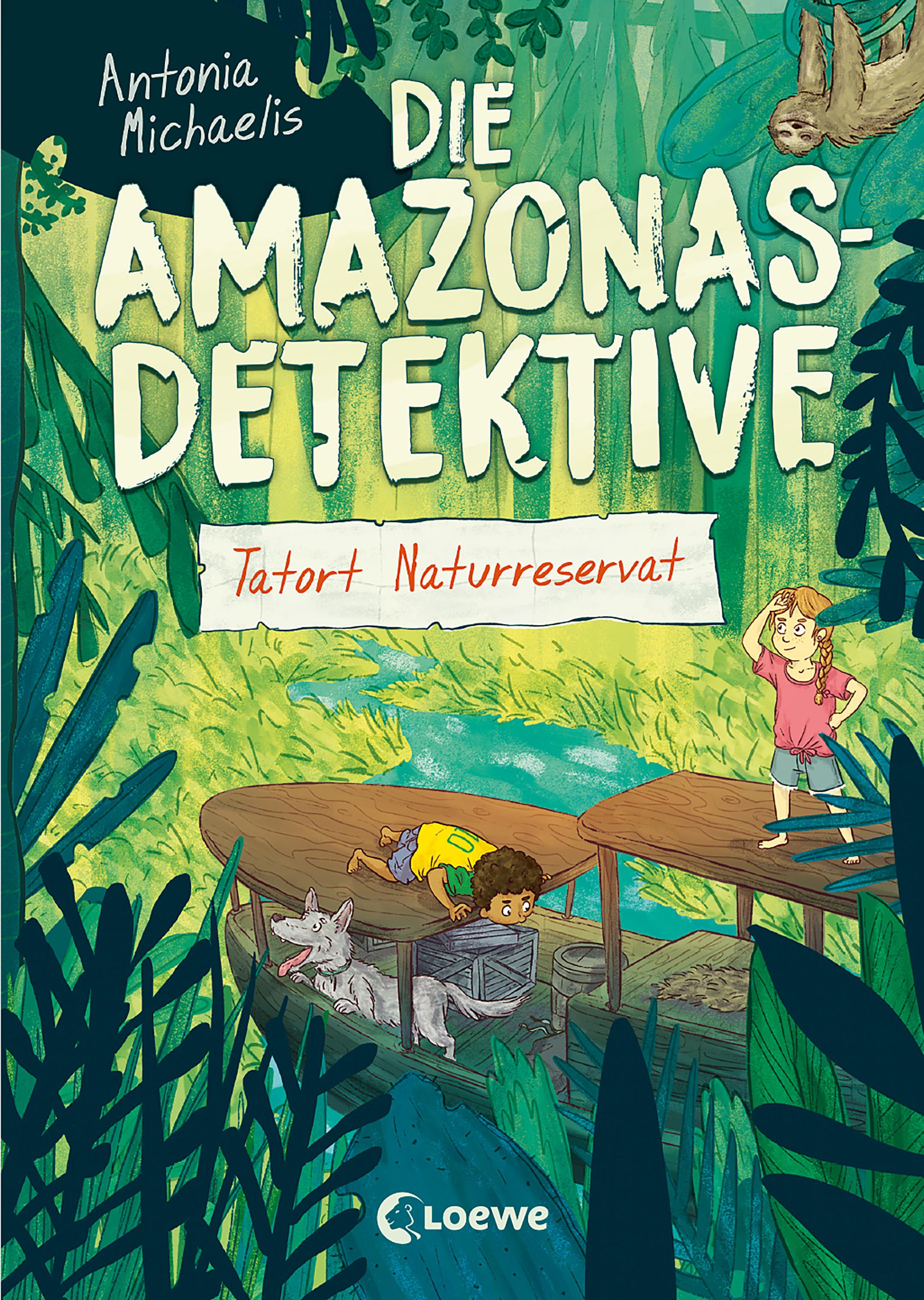 Vorderes Coverbild Die Amazonas-Detektive (Band 2) - Tatort Naturreservat
