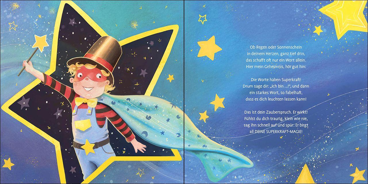 Beispielinhalt (Bild) Worte, die mich stark und mutig machen