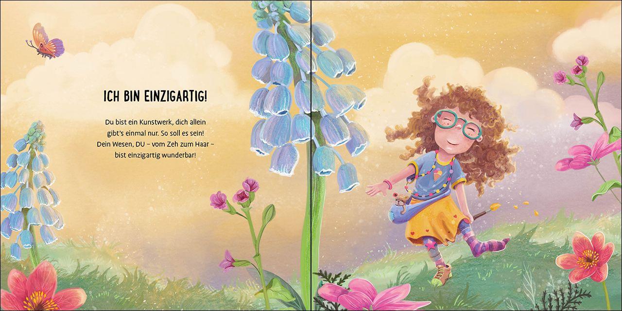 Beispielinhalt (Bild) Worte, die mich stark und mutig machen