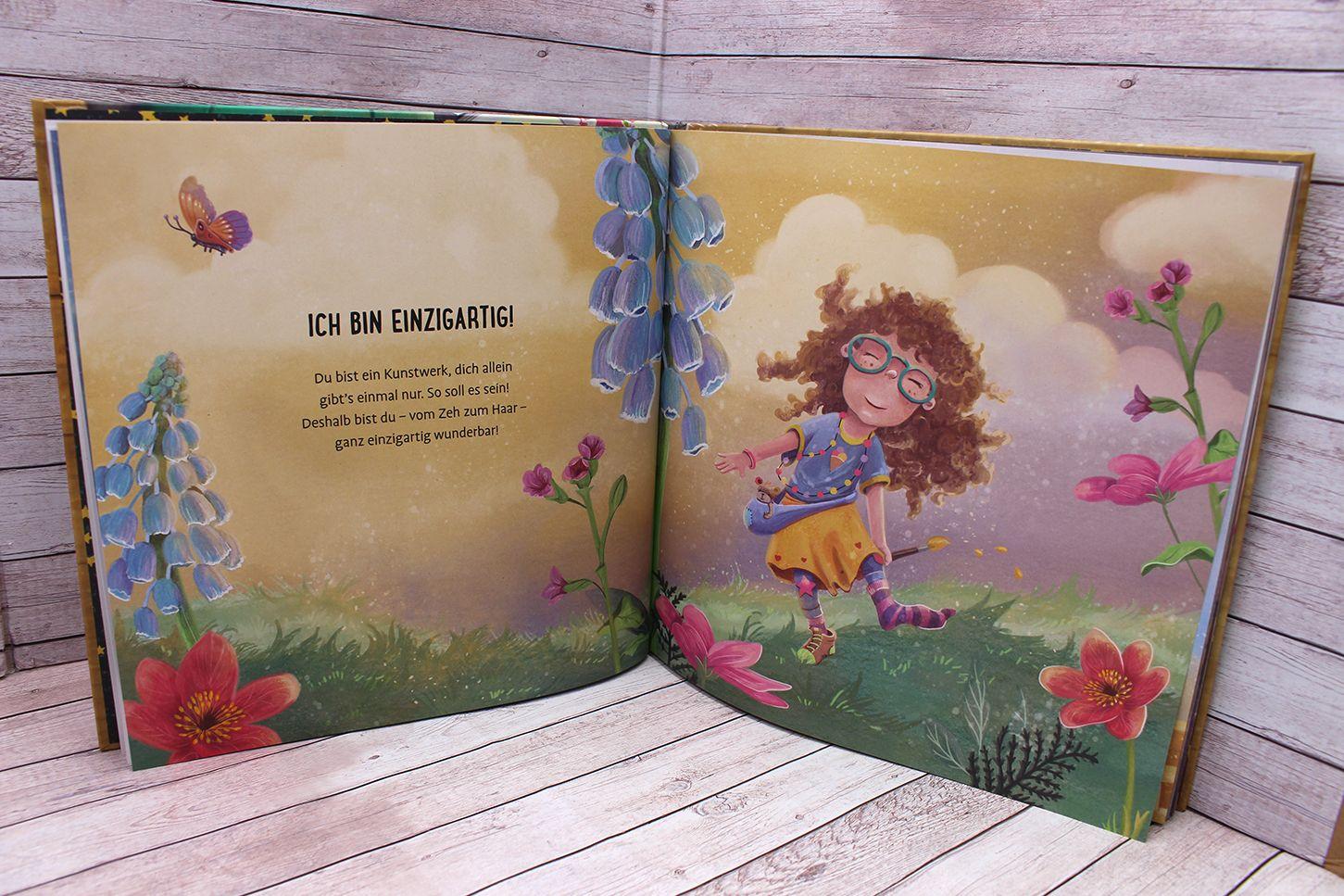 Beispielinhalt (Bild) Worte, die mich stark und mutig machen