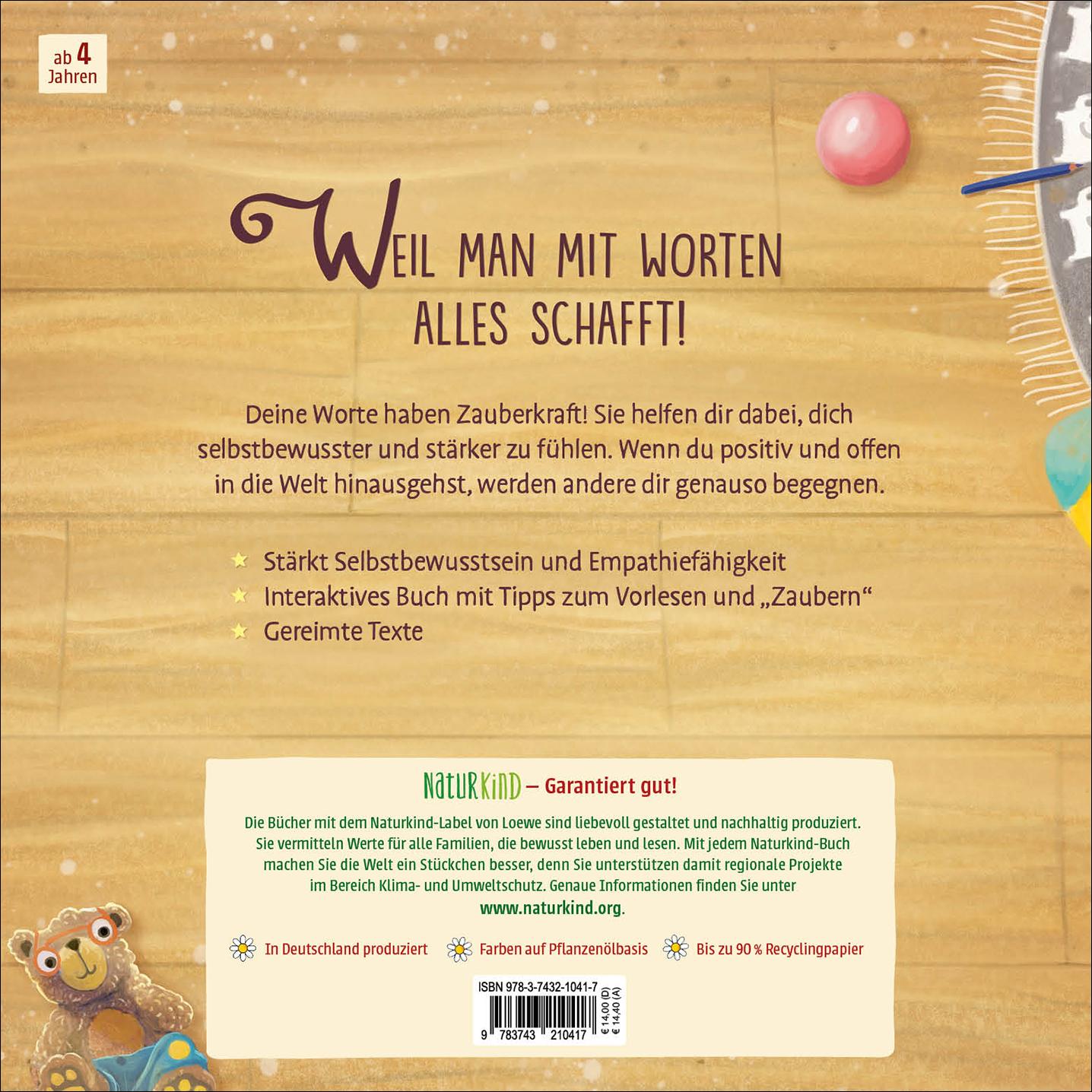 Rückseitencover Worte, die mich stark und mutig machen