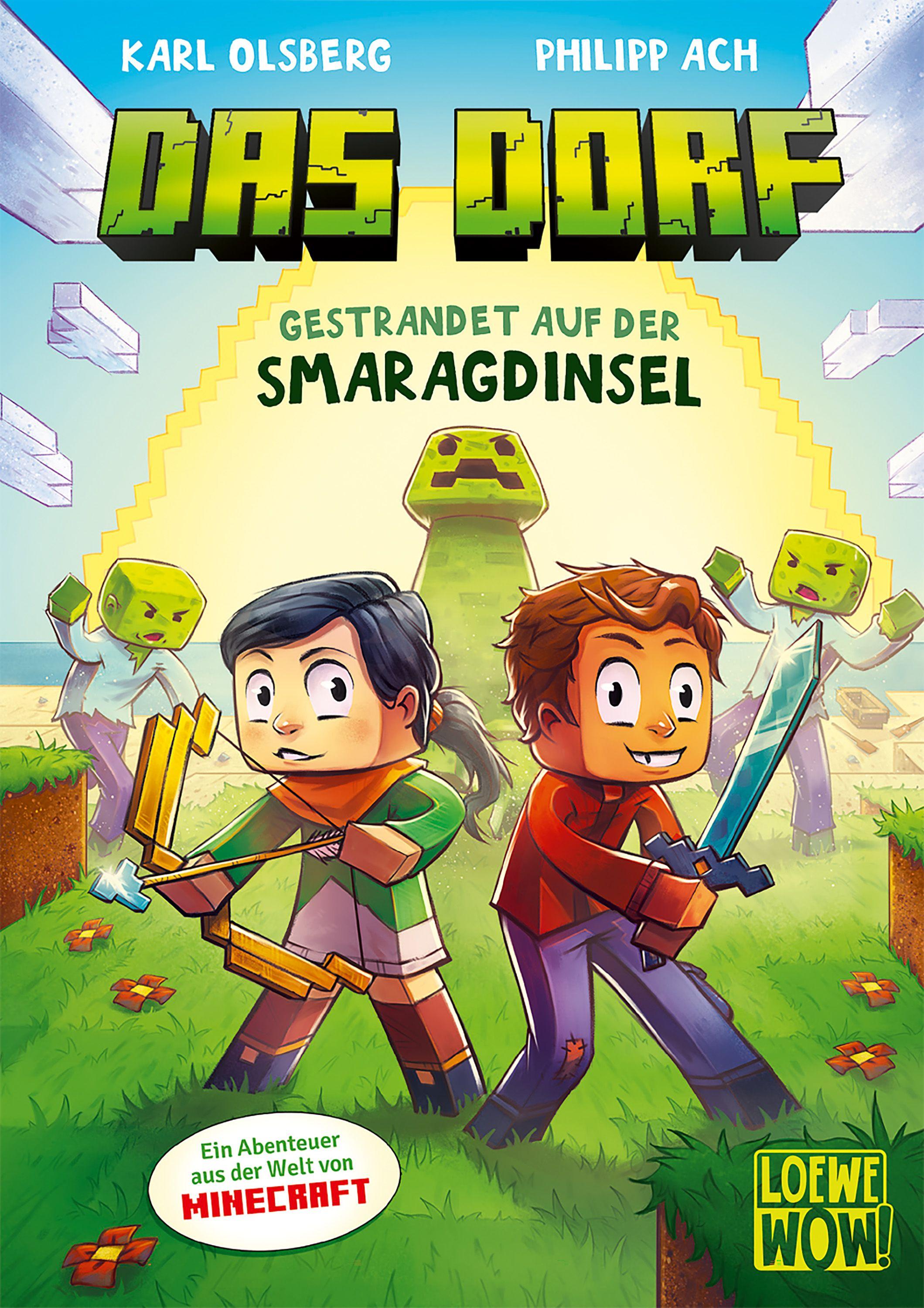 Vorderes Coverbild Das Dorf (Band 1) - Gestrandet auf der Smaragdinsel