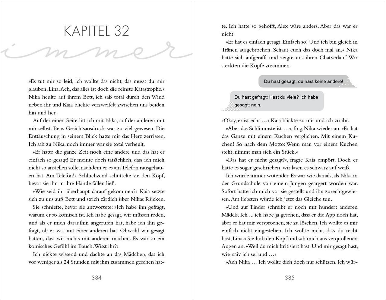 Beispielinhalt (Bild) Wen immer wir lieben (Immer-Trilogie, Band 1)