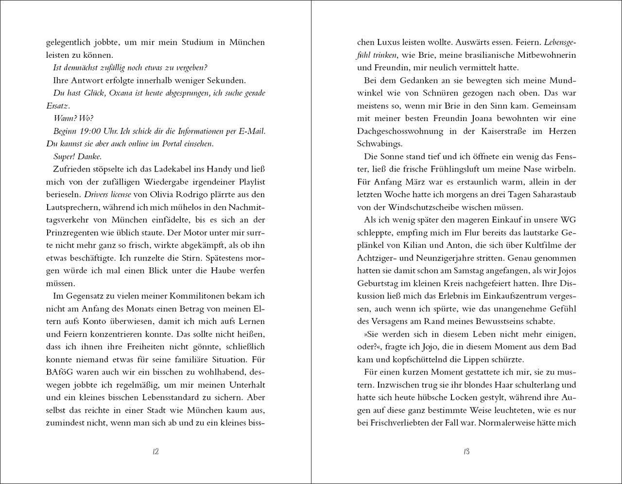 Beispielinhalt (Bild) Vielleicht irgendwann (Vielleicht-Trilogie, Band 3)