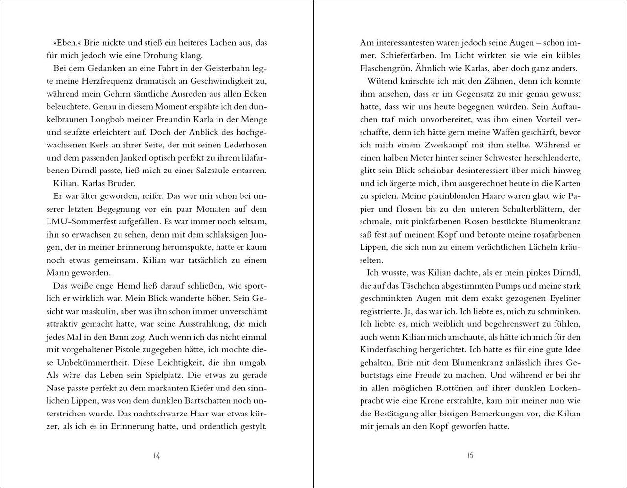 Beispielinhalt (Bild) Vielleicht nie (Vielleicht-Trilogie, Band 2)