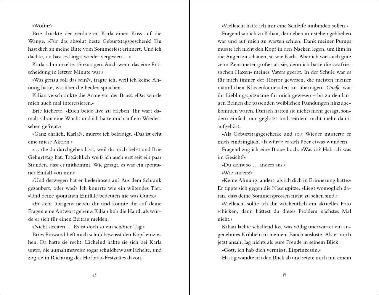 Beispielinhalt (Bild) Vielleicht nie (Vielleicht-Trilogie, Band 2)