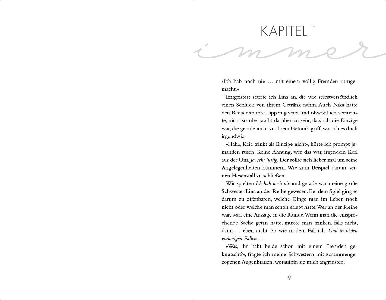 Beispielinhalt (Bild) Wann immer wir träumen (Immer-Trilogie, Band 2)