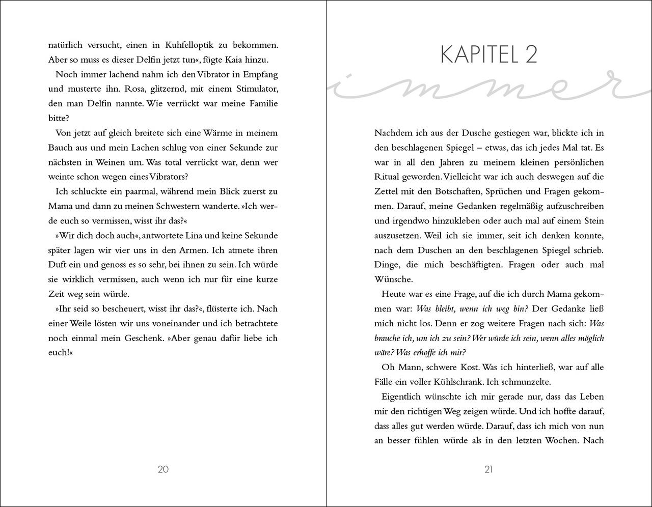 Beispielinhalt (Bild) Was immer wir hoffen (Immer-Trilogie, Band 3)
