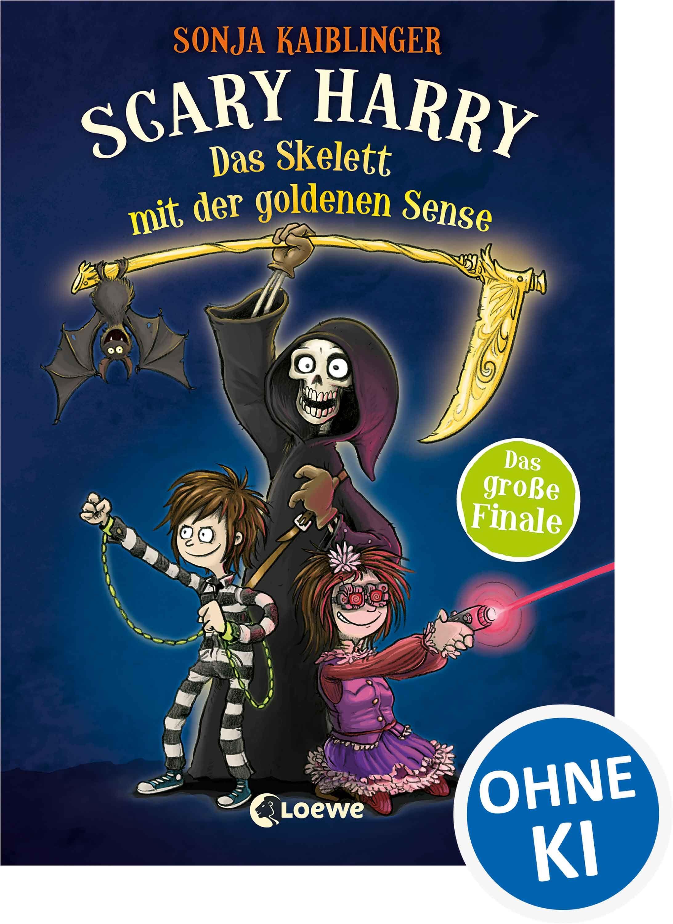 Vorderes Coverbild Scary Harry (Band 9) - Das Skelett mit der goldenen Sense