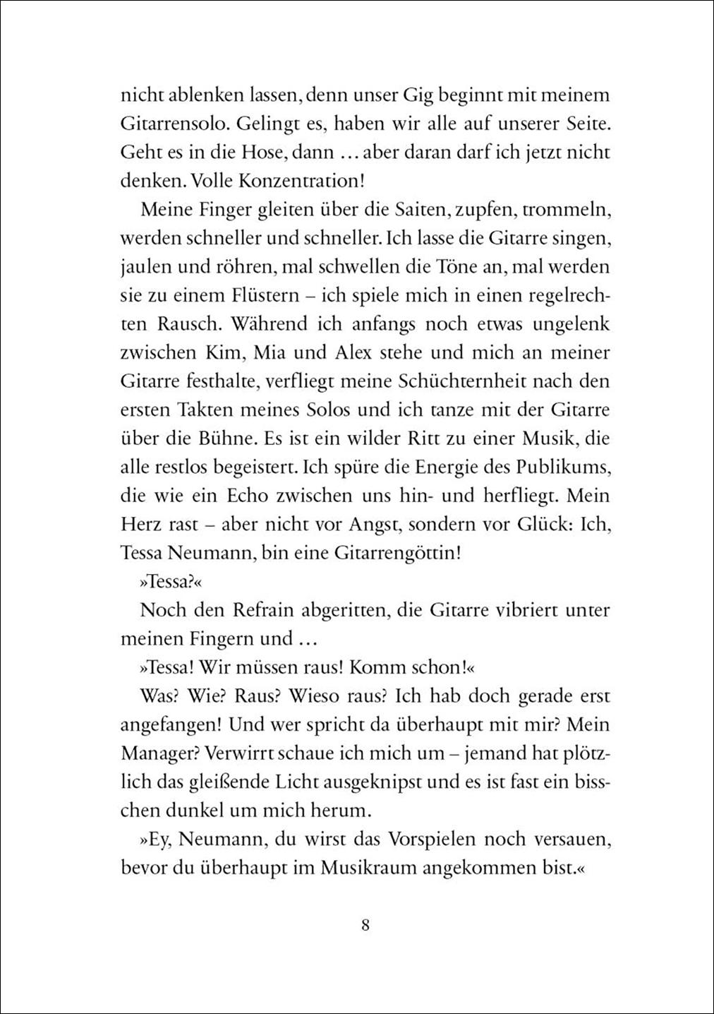 Beispielinhalt (Bild) T wie Tessa (Band 1) - Plötzlich Geheimagentin!