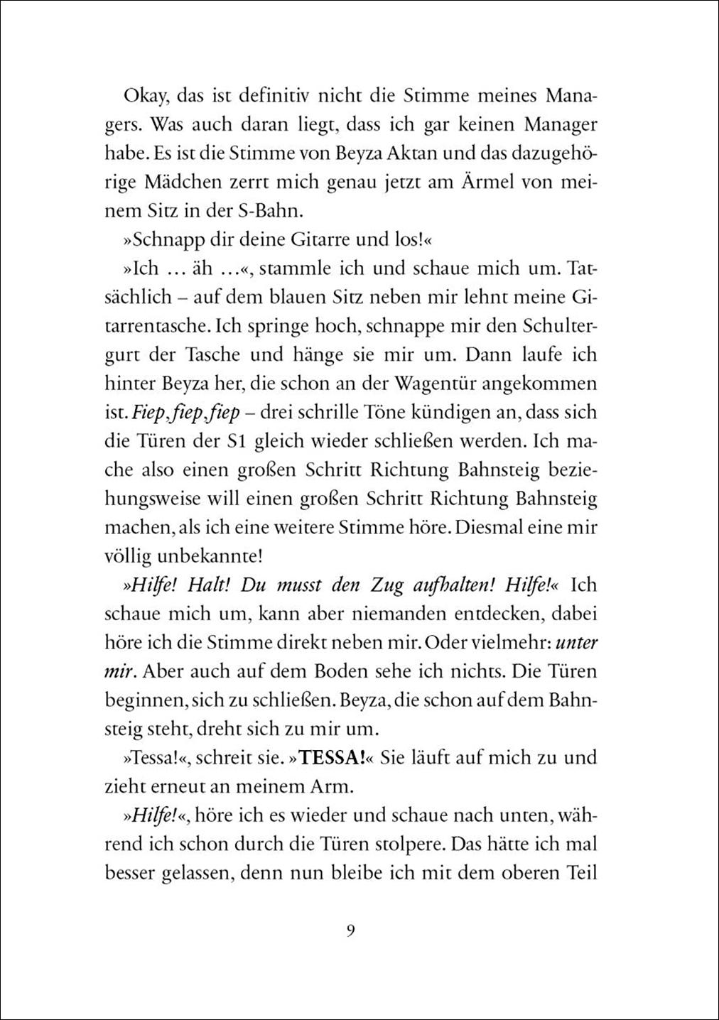 Beispielinhalt (Bild) T wie Tessa (Band 1) - Plötzlich Geheimagentin!