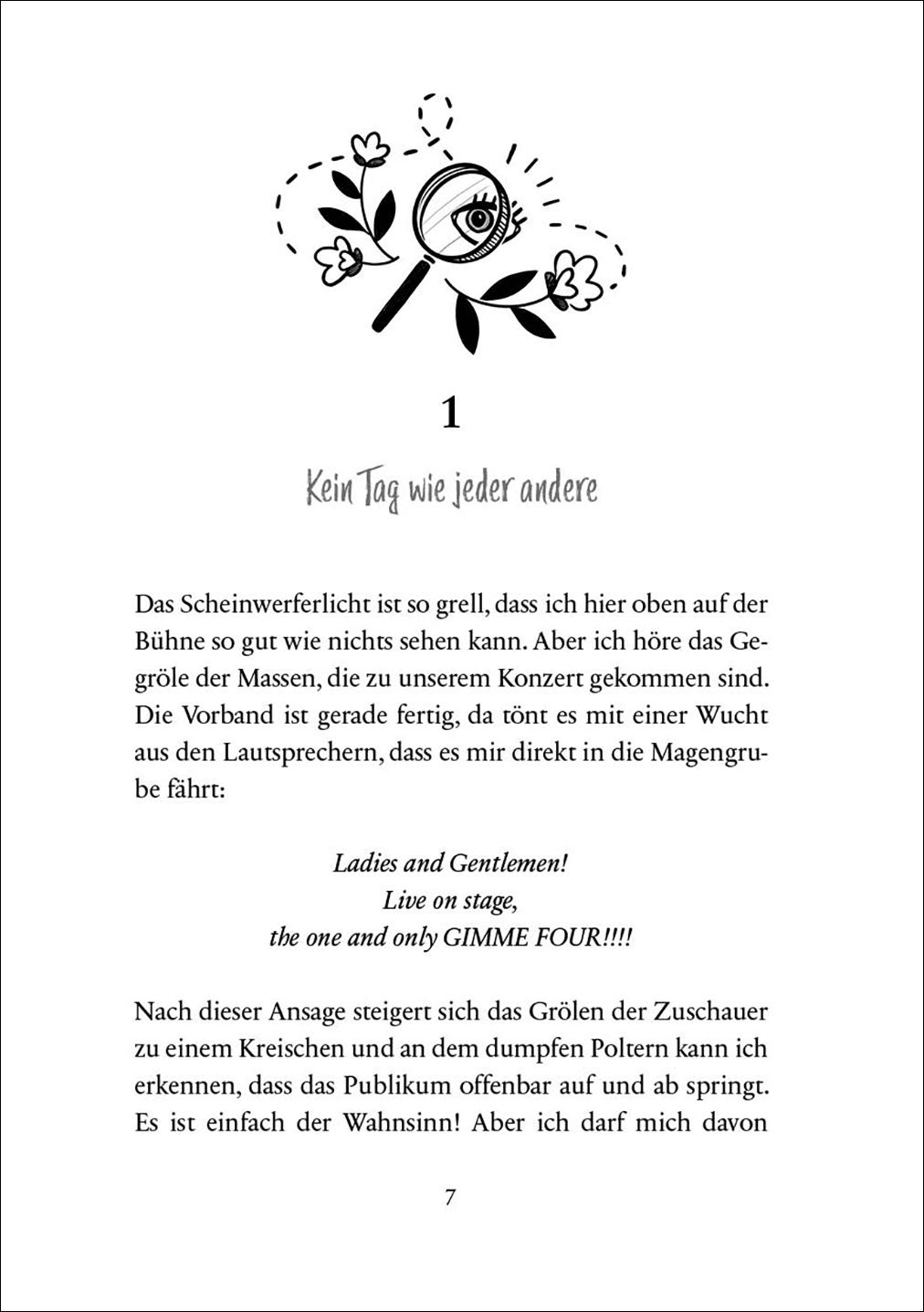Beispielinhalt (Bild) T wie Tessa (Band 1) - Plötzlich Geheimagentin!