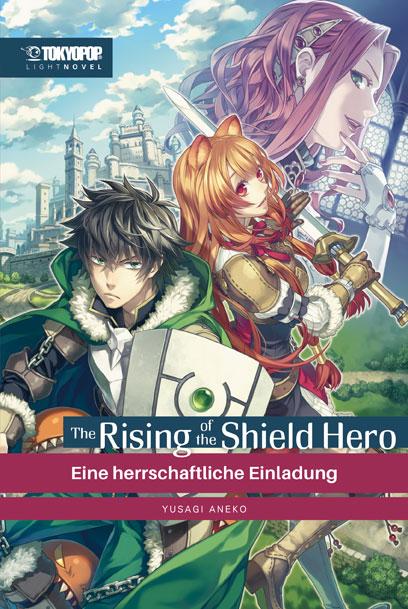Vorderes Coverbild The Rising of the Shield Hero Light Novel 01