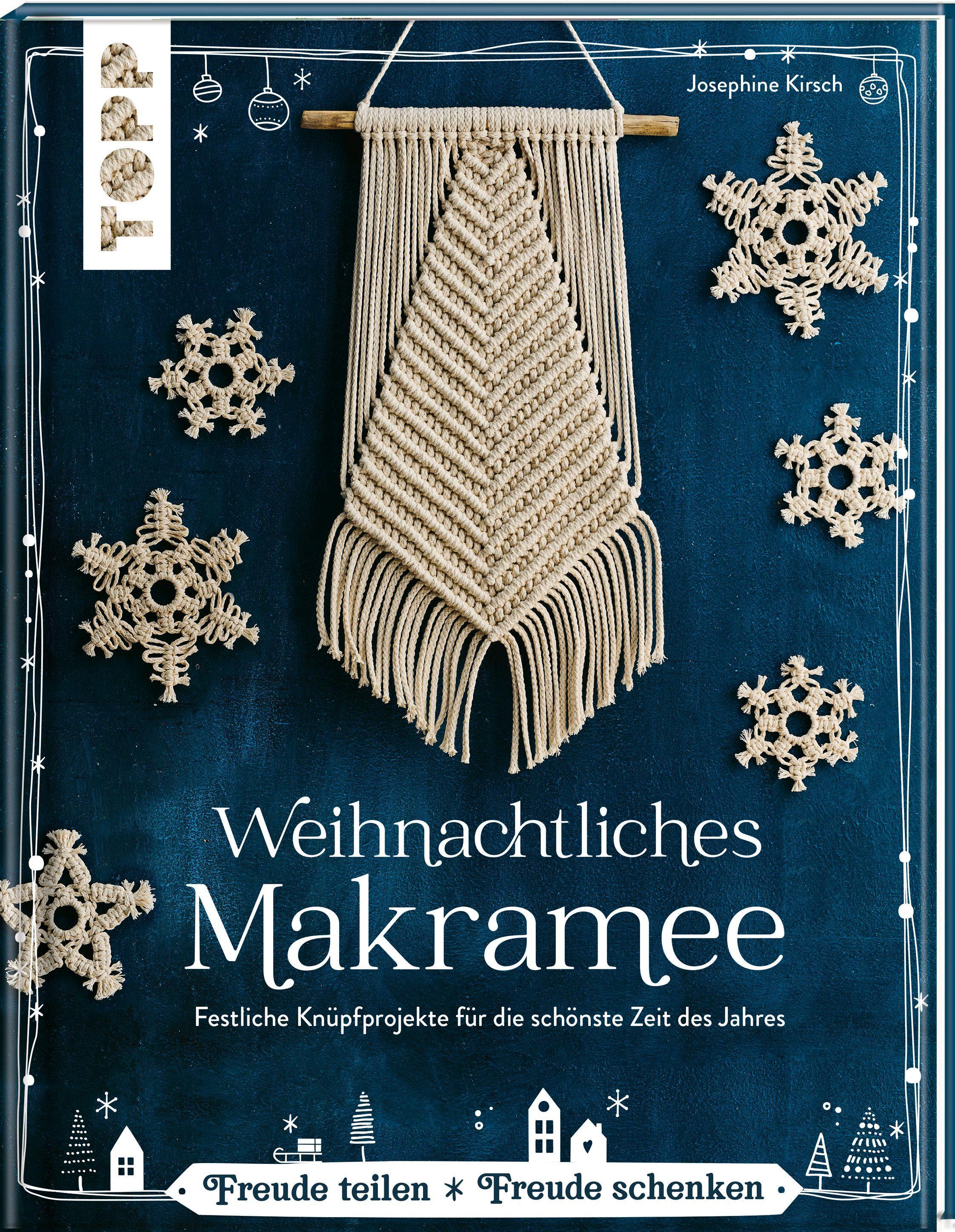 Vorderes Coverbild Weihnachtliches Makramee