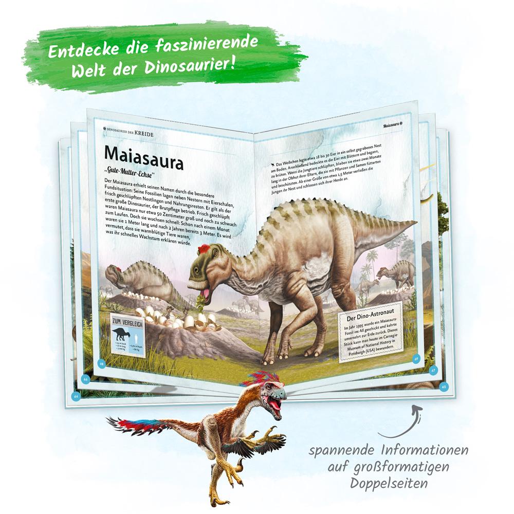 Beispielinhalt (Bild) Trötsch Kinderbuch Das großartige Buch der Dinosaurier