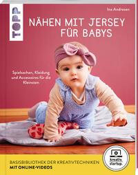 Vorderes Coverbild Nähen mit Jersey für Babys (kreativ.startup.)