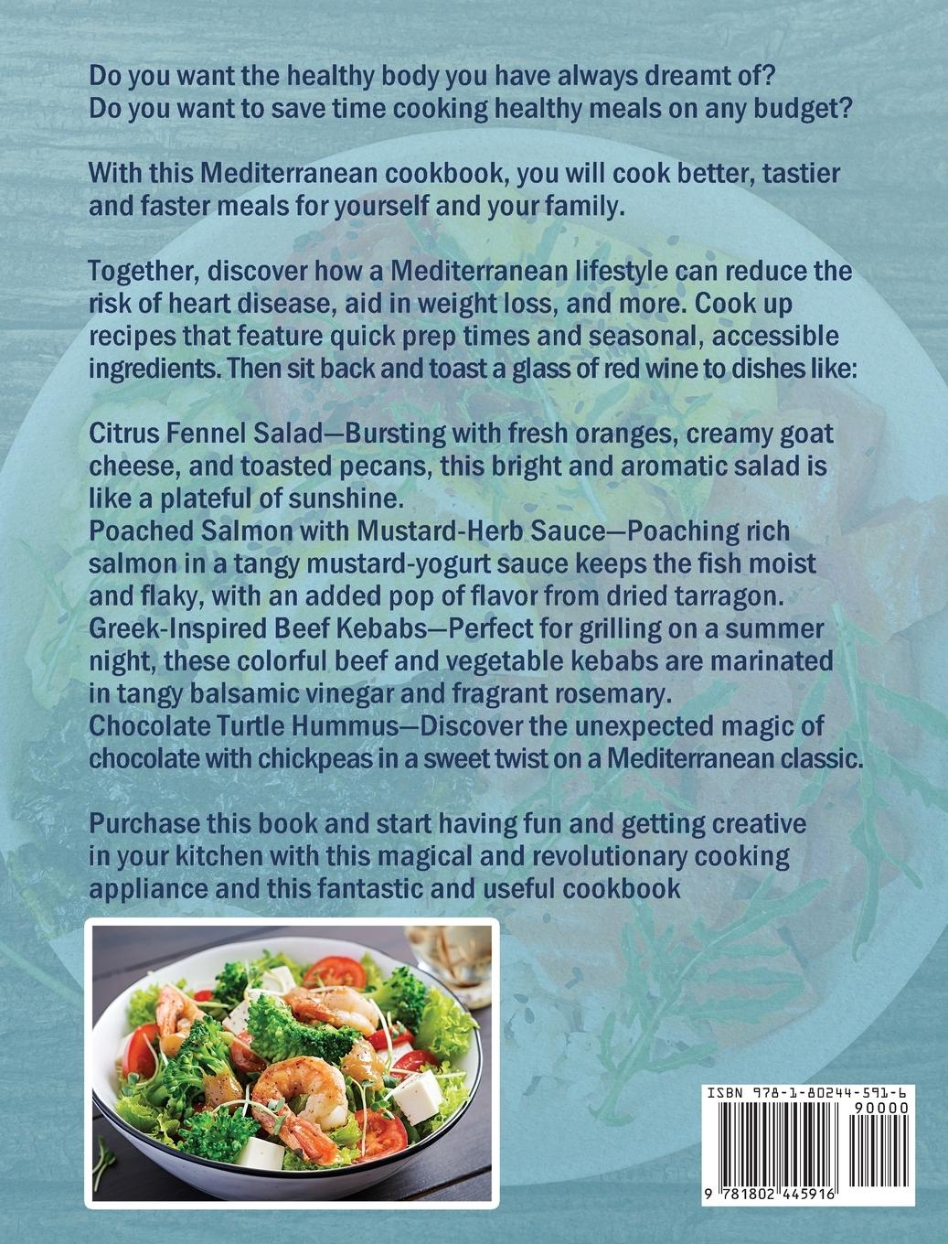 Rückseitencover The Effortless Mediterranean Diet Cookbook