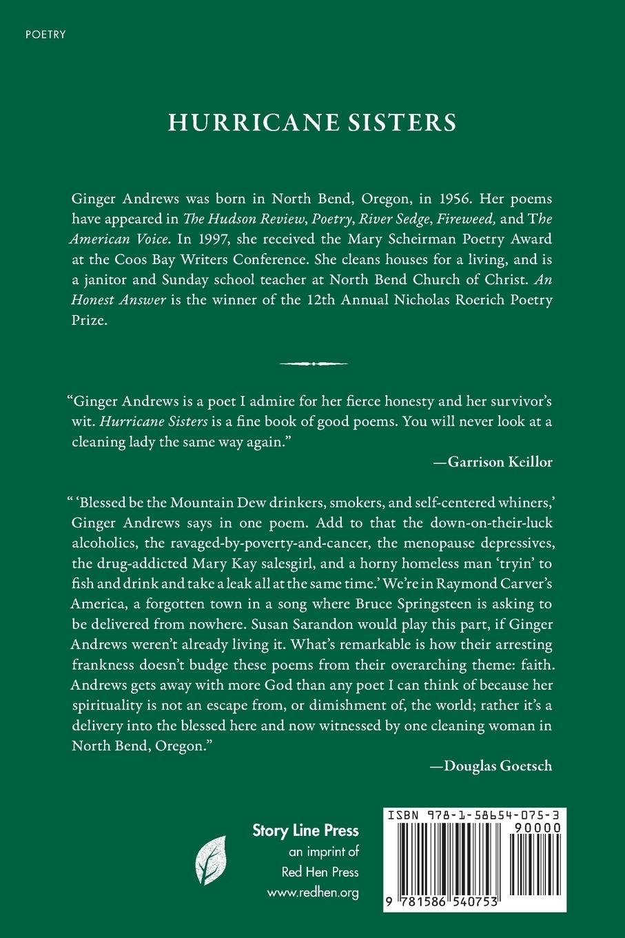 Rückseitencover Hurricane Sisters