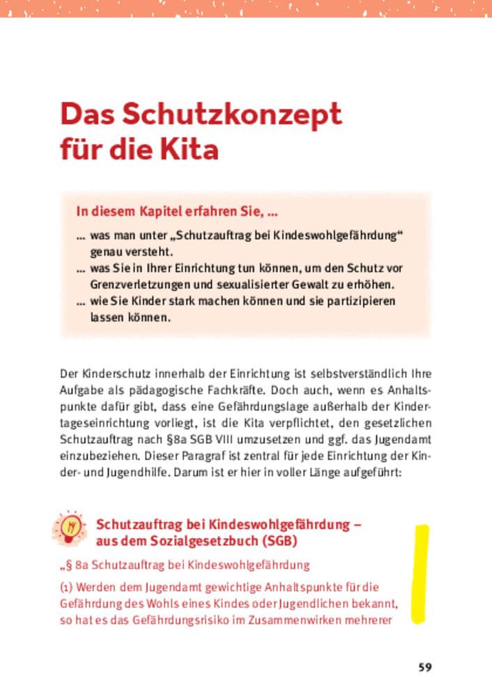 Beispielinhalt (Bild) Kinderschutz: Sexualerziehung in der Kita
