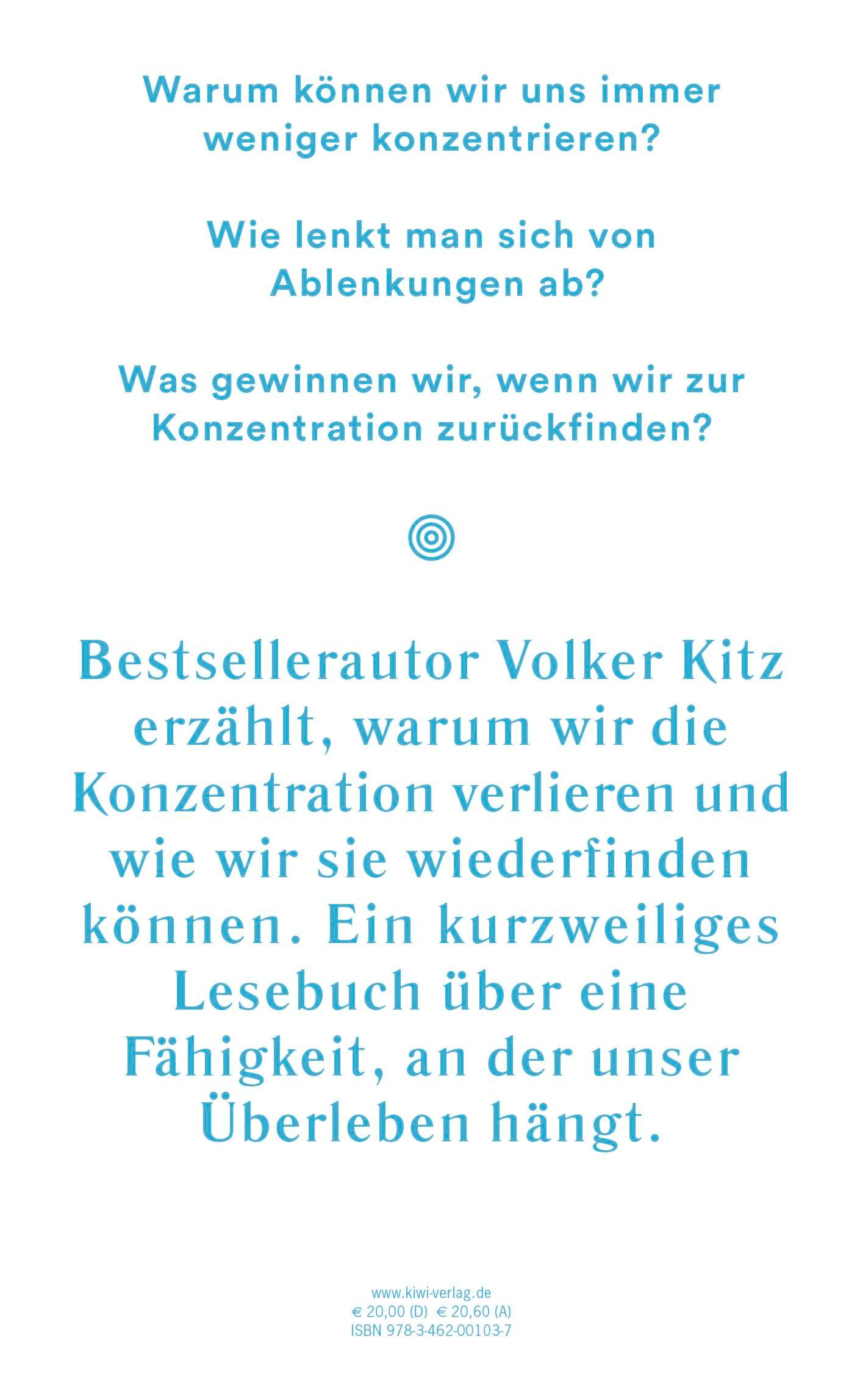 Rückseitencover Konzentration