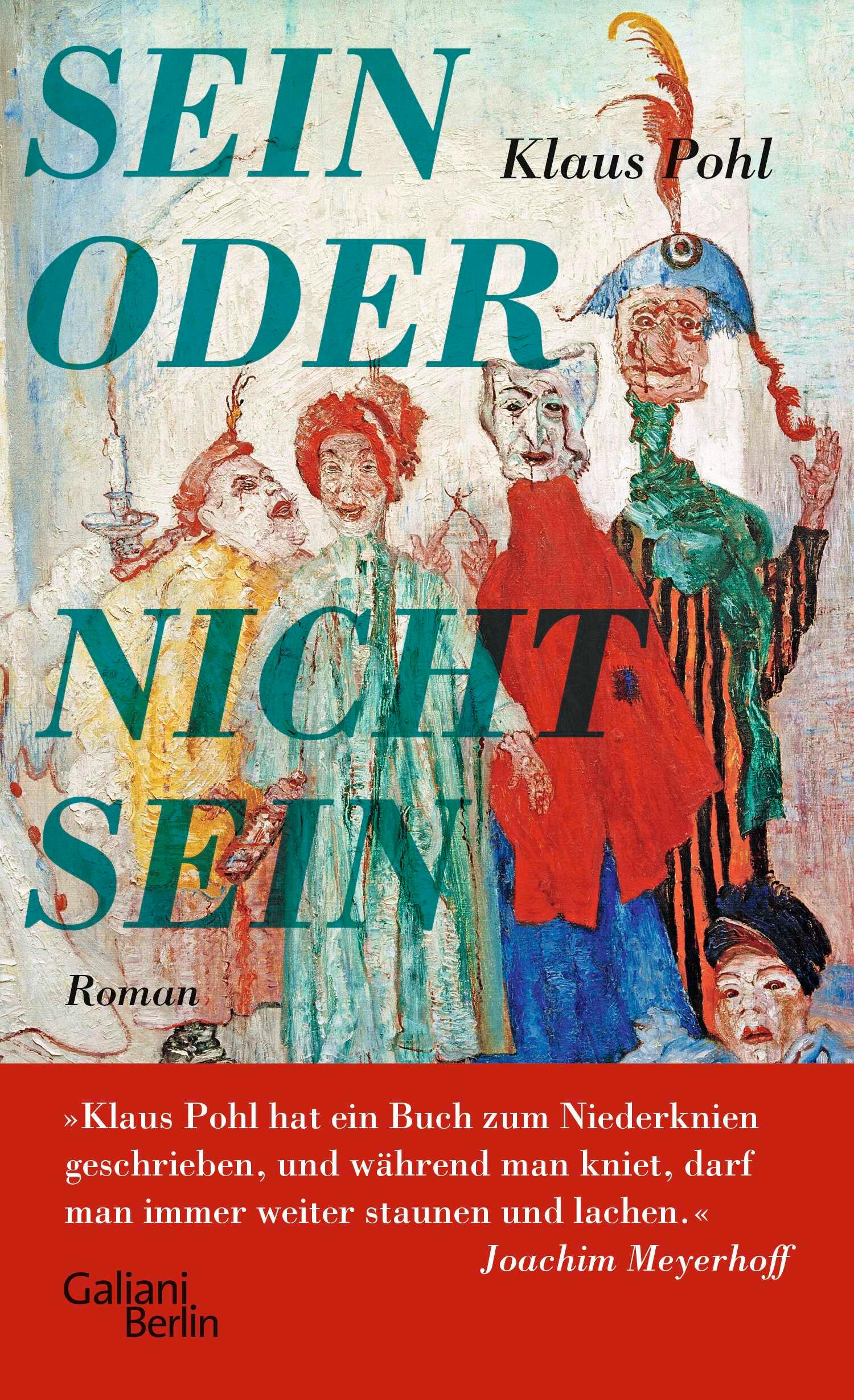 Vorderes Coverbild Sein oder Nichtsein