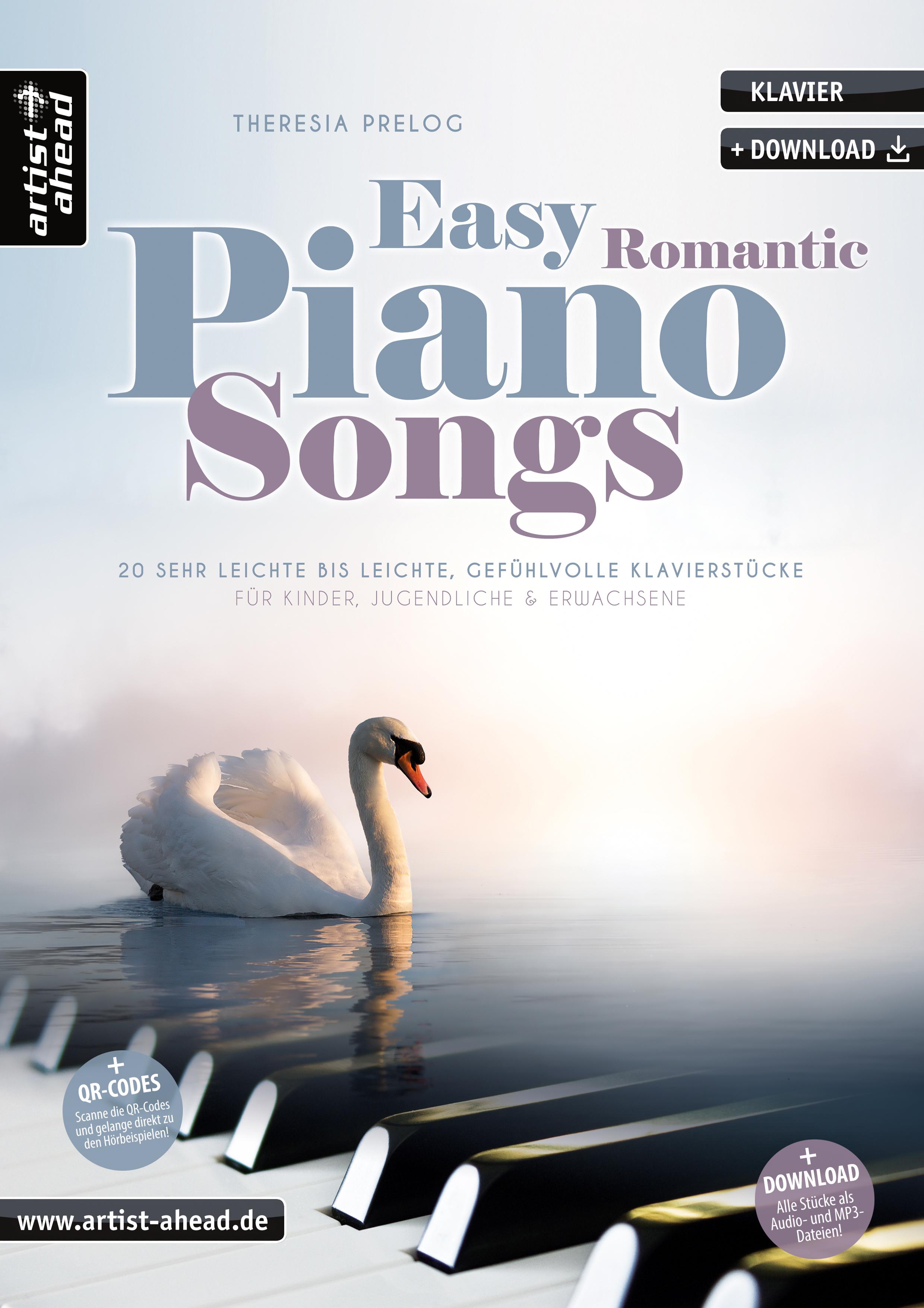 Vorderes Coverbild Easy Romantic Piano Songs