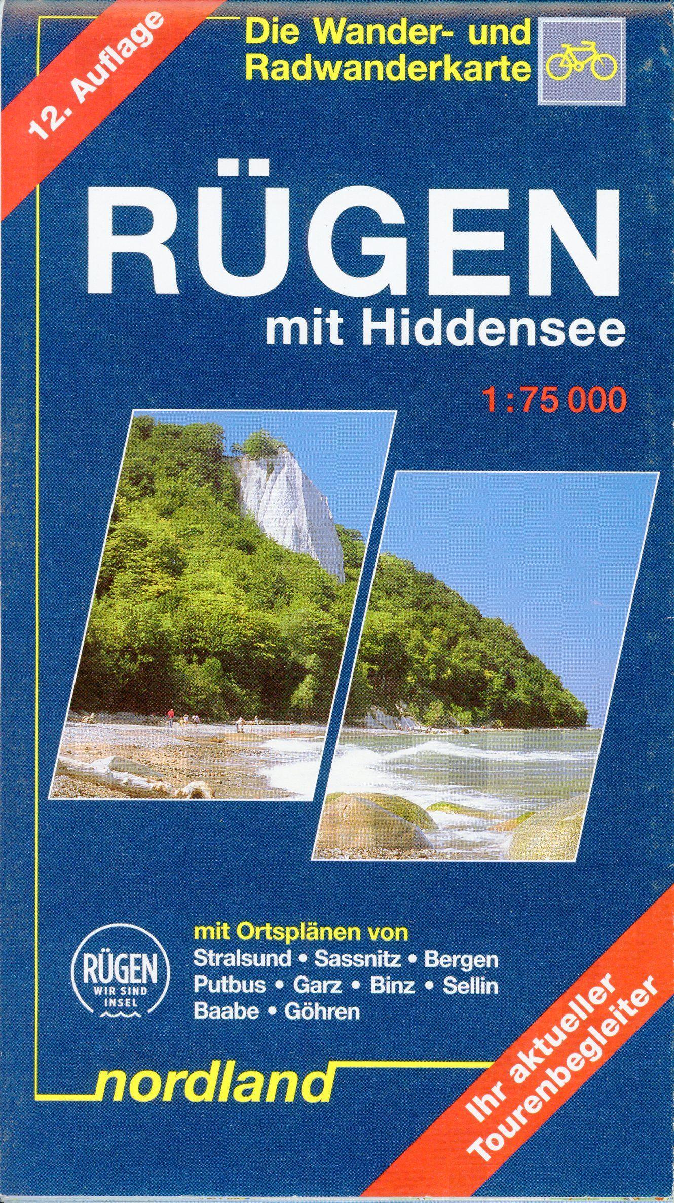 Beispielinhalt (Bild) Deutsche Ostseeküste 06. Rügen mit Hiddensee 1 : 75 000