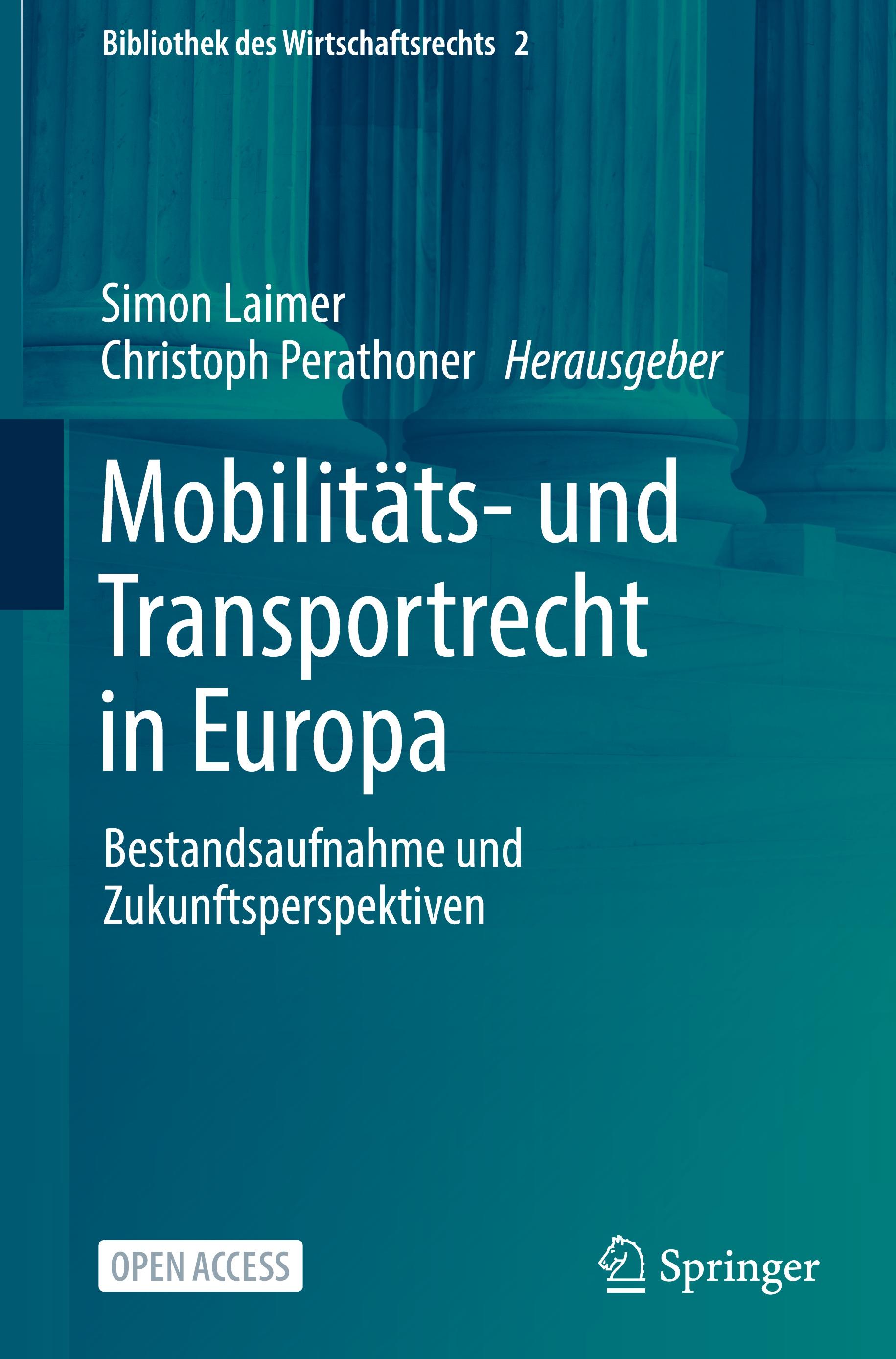 Vorderes Coverbild Mobilitäts- und Transportrecht in Europa