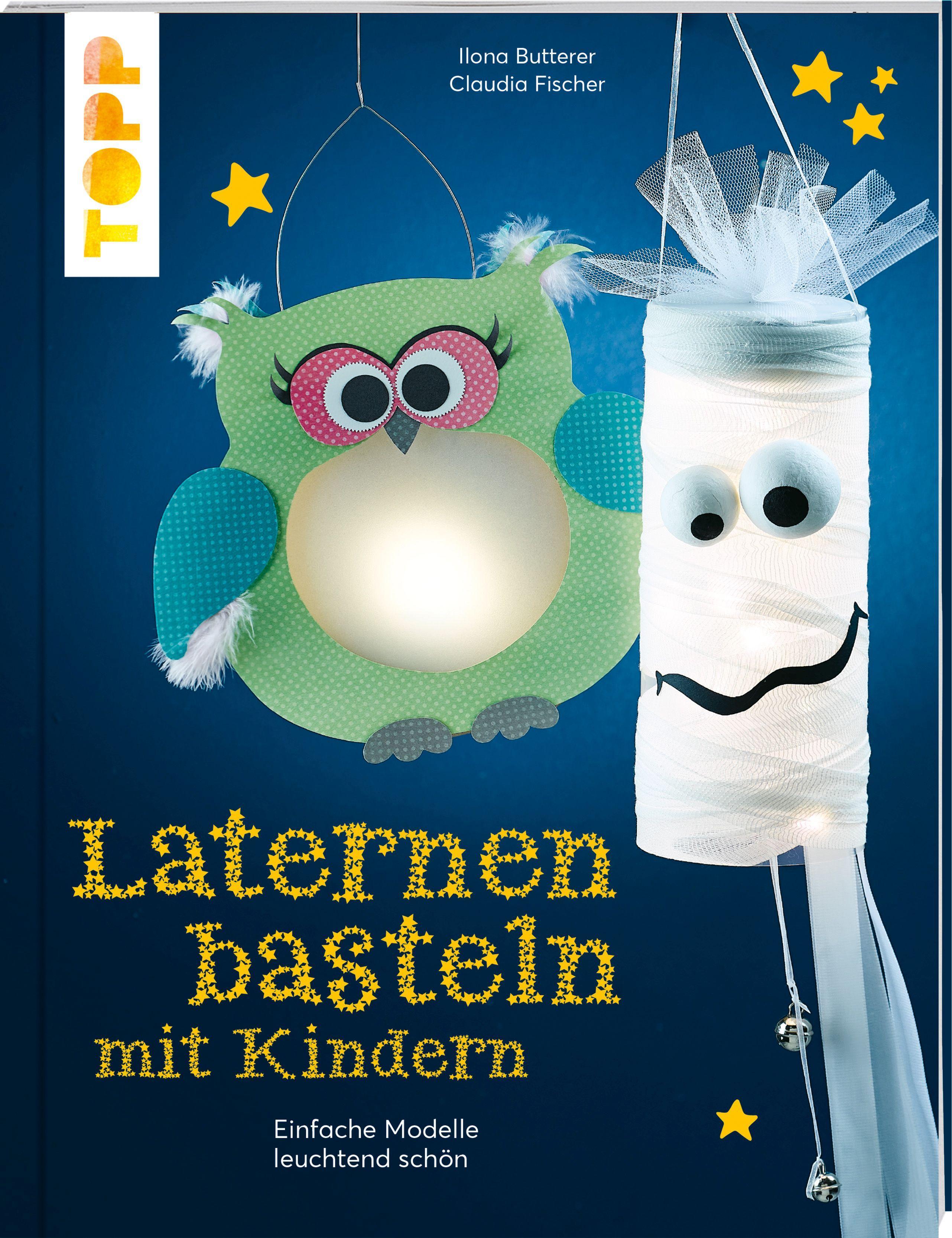 Vorderes Coverbild Laternen basteln mit Kindern