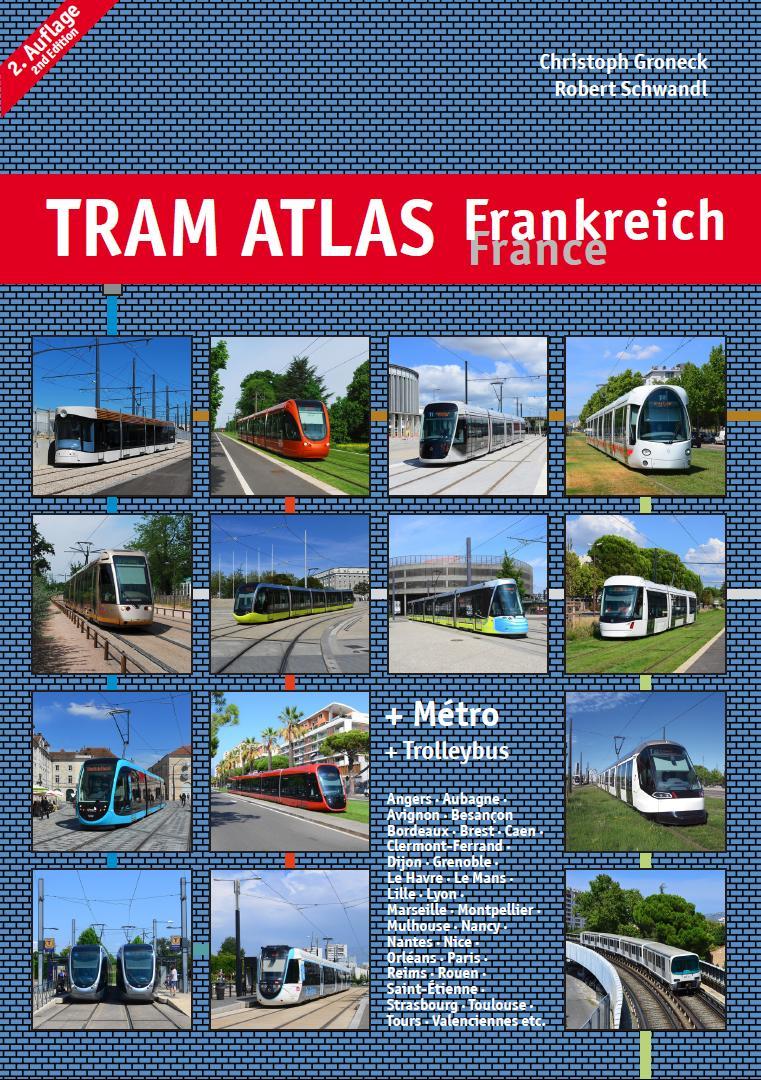 Vorderes Coverbild Tram Atlas Frankreich / France