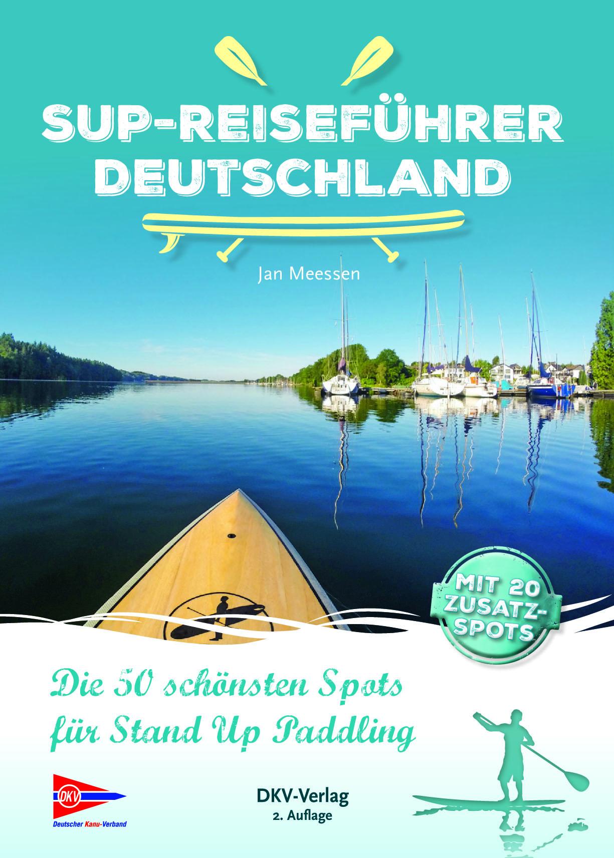 Vorderes Coverbild SUP-Reiseführer Deutschland