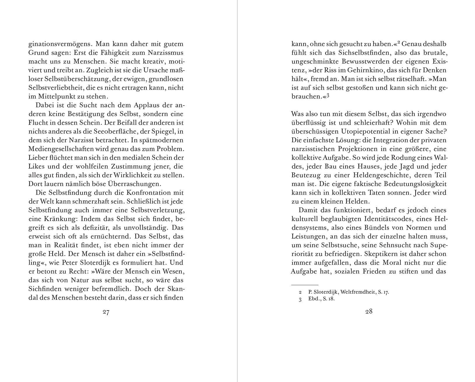 Beispielinhalt (Bild) Entfremdet