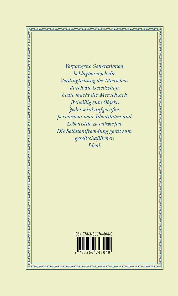 Rückseitencover Entfremdet