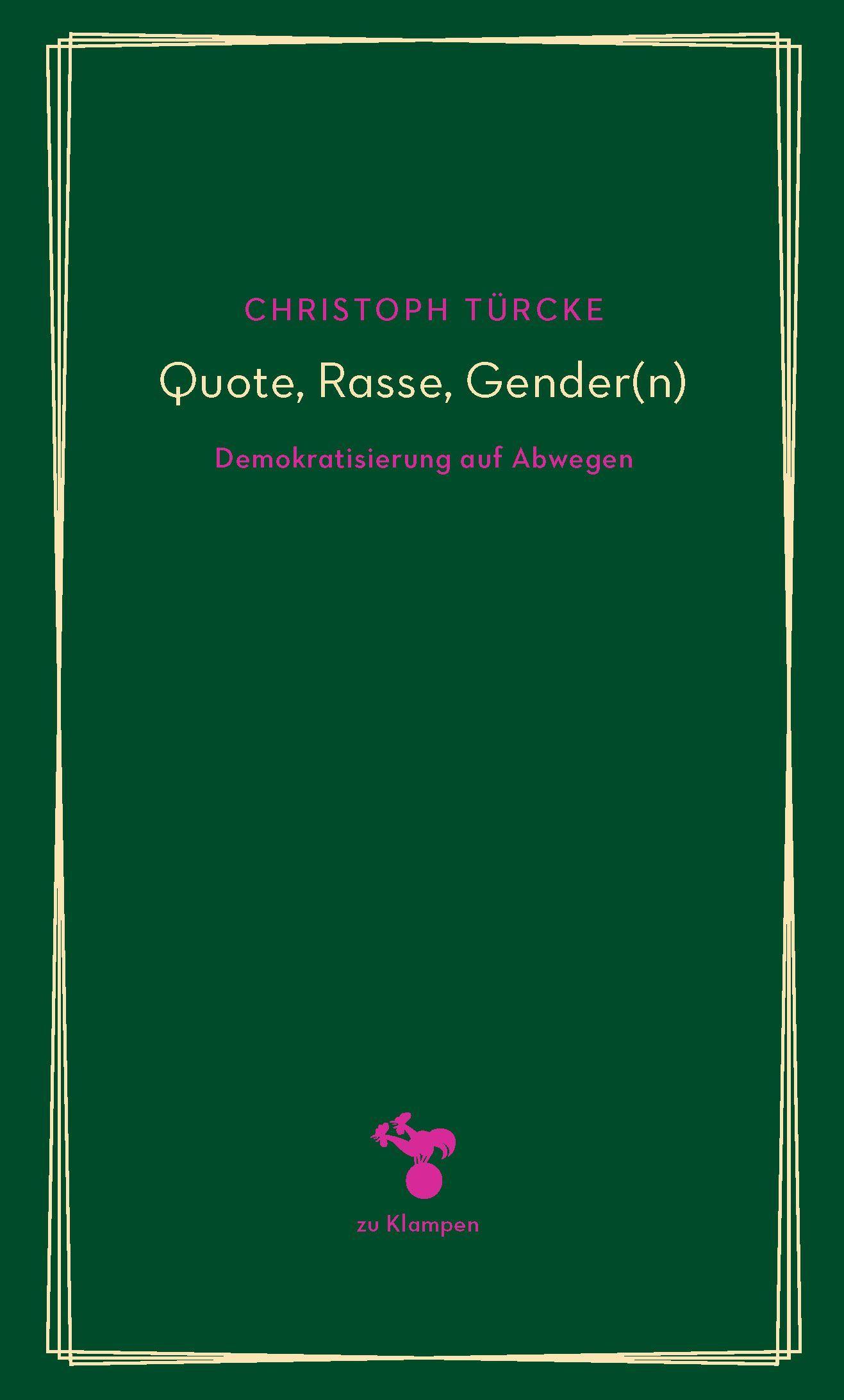 Vorderes Coverbild Quote, Rasse, Gender(n)
