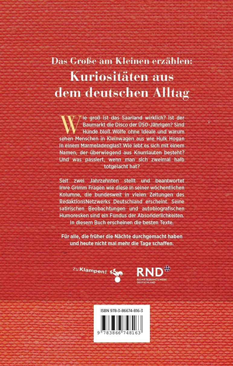 Rückseitencover Über Leben in Deutschland