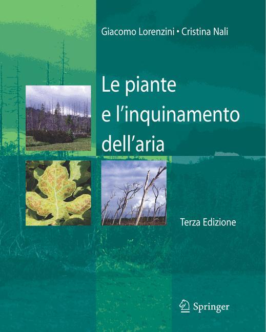 Vorderes Coverbild Le piante e l'inquinamento dell'aria