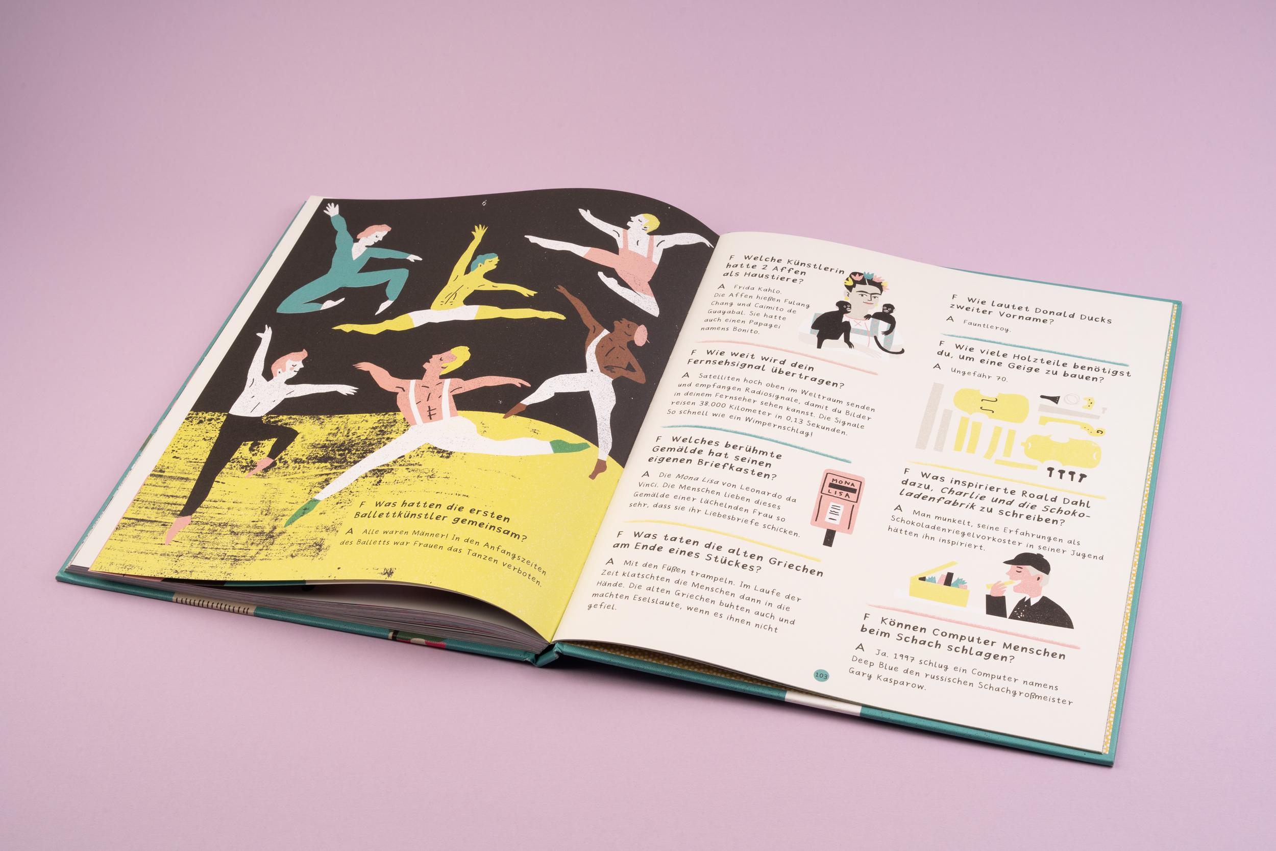 Beispielinhalt (Bild) Die Enzyklopädie der unglaublichen Fakten