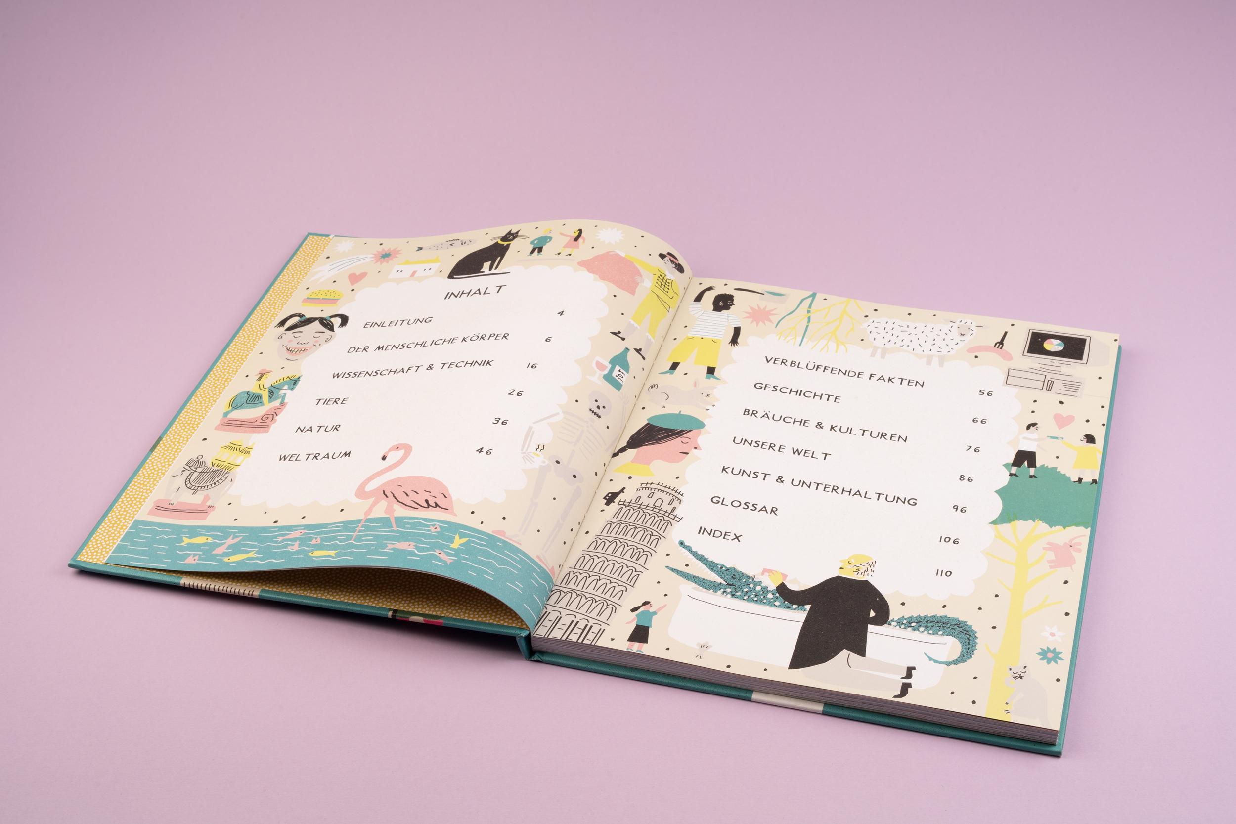 Beispielinhalt (Bild) Die Enzyklopädie der unglaublichen Fakten