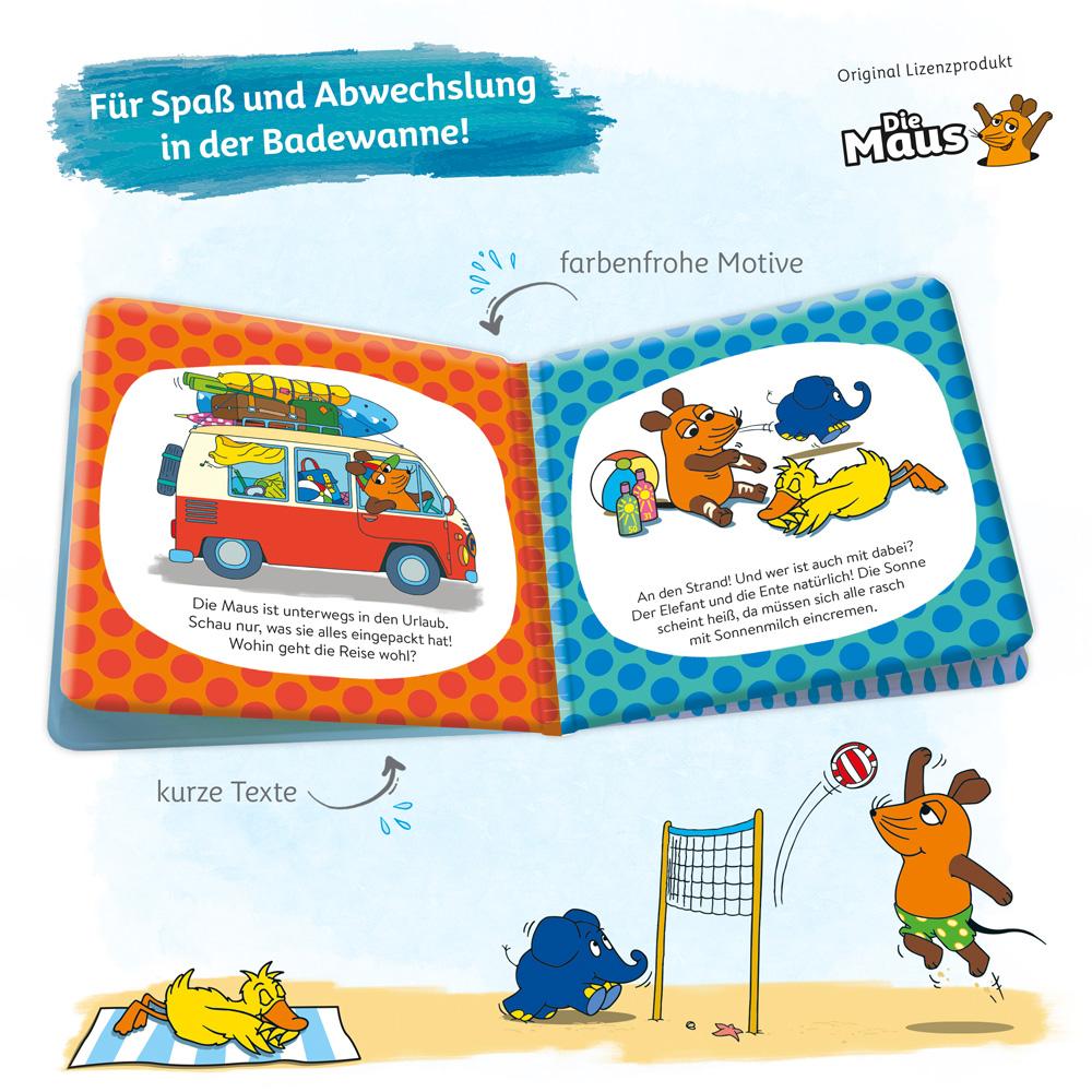 Beispielinhalt (Bild) Trötsch Die Maus Badebuch