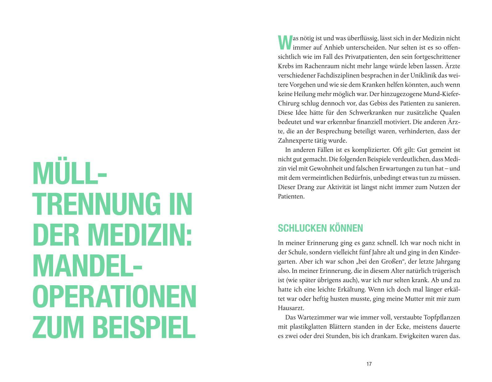 Beispielinhalt (Bild) Ist das Medizin - oder kann das weg?